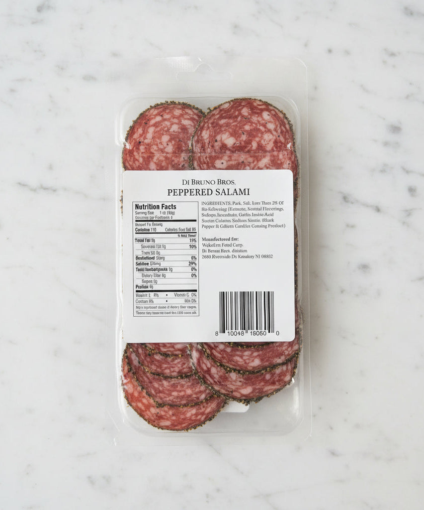 Sliced Peppered Salami
