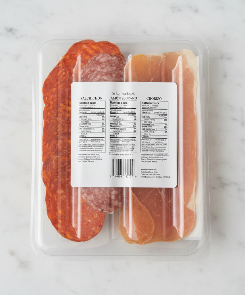 Salchichon, Jamon, and Chorizo Tray
