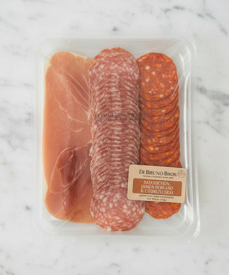 Salchichon, Jamon, and Chorizo Tray