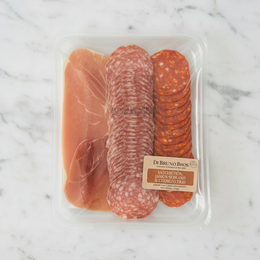 Salchichon, Jamon, and Chorizo Tray