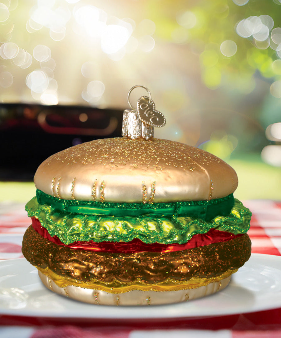 Cheeseburger Ornament