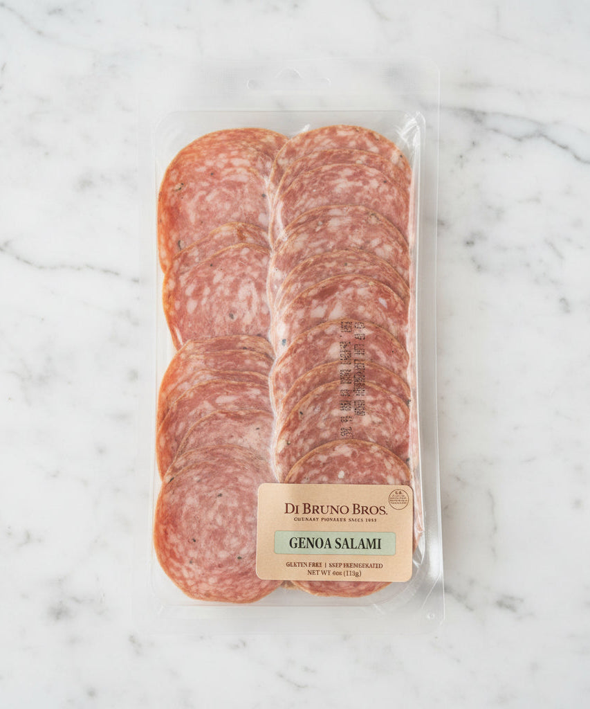 Sliced Genoa Salami