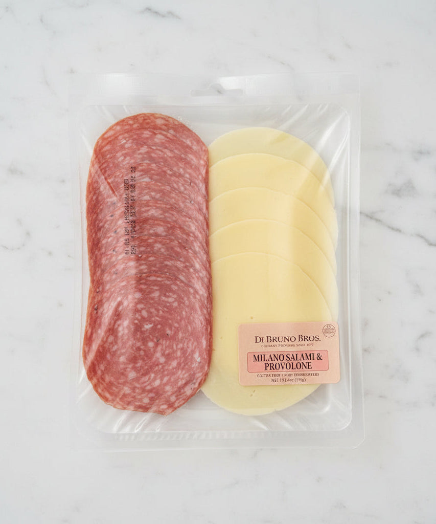 Sliced Milano Salami & Provolone Tray