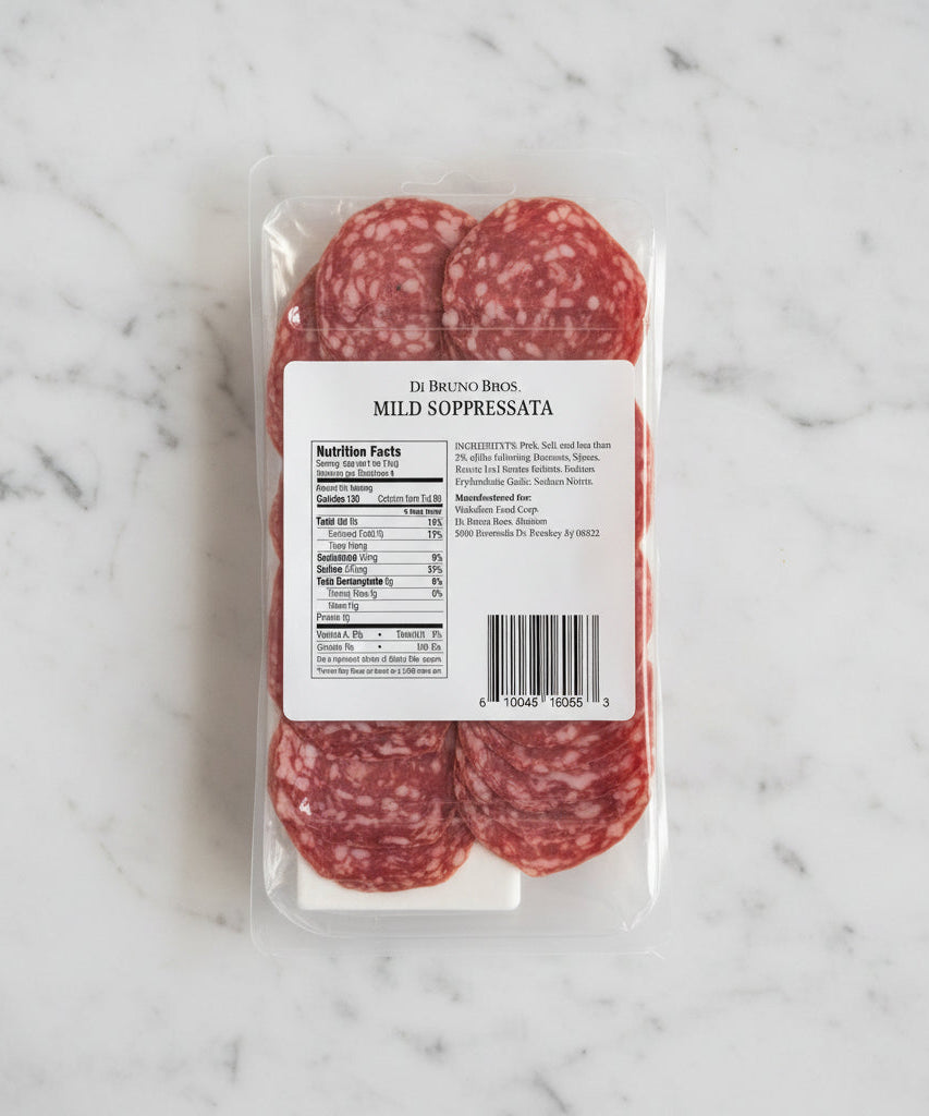 Sliced Mild Soppressata
