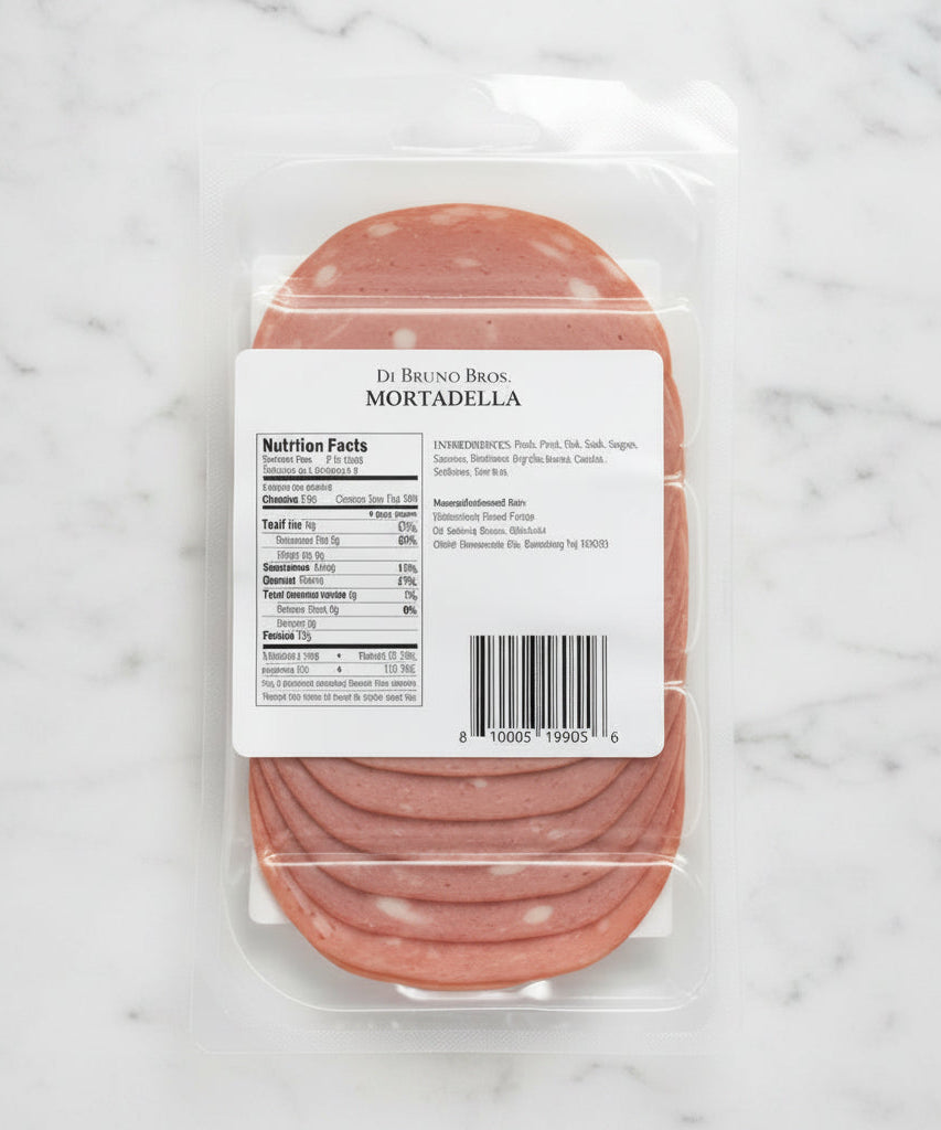 Sliced Mortadella
