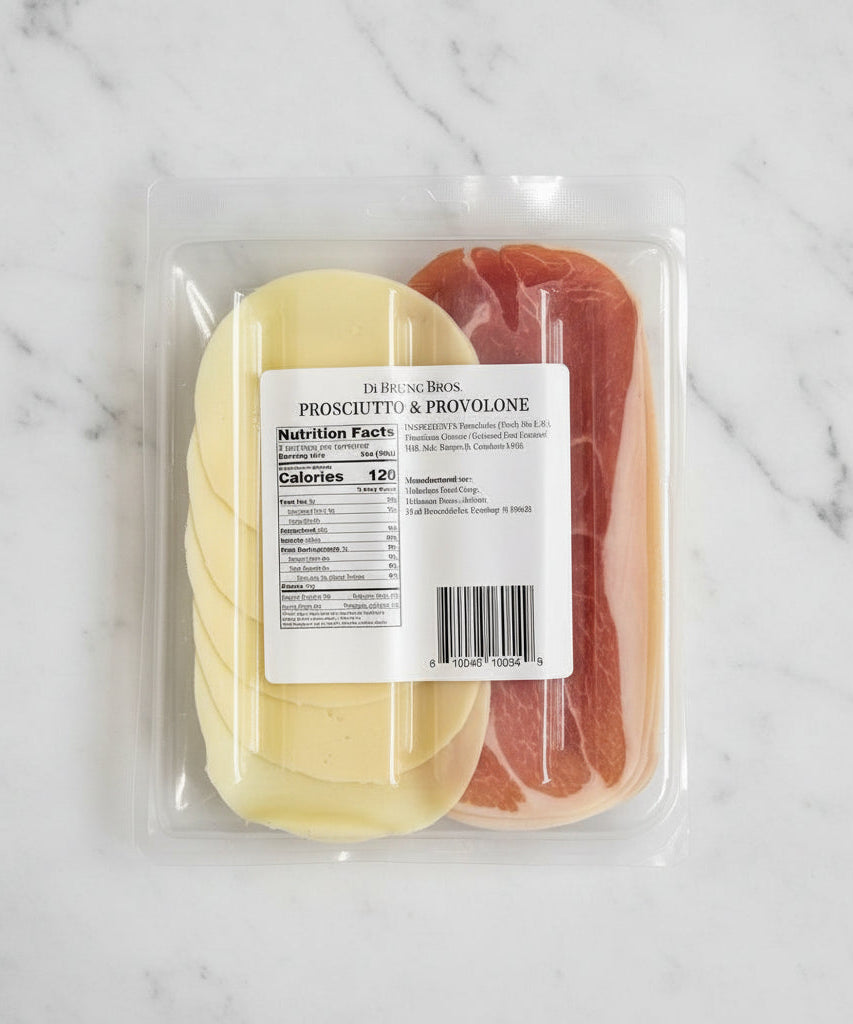 Sliced Prosciutto & Provolone Tray