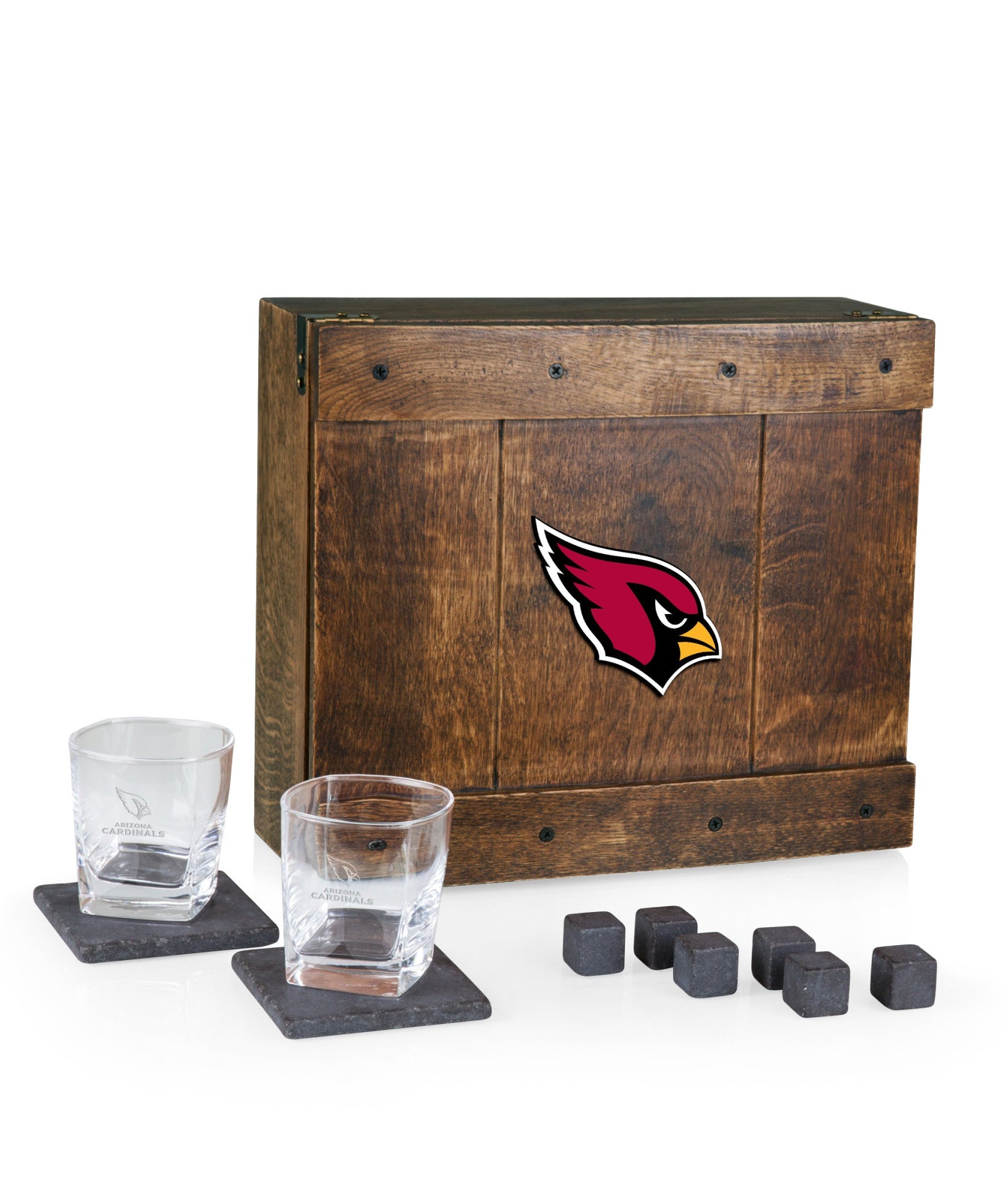 Arizona Cardinals - Whiskey Box Gift Set