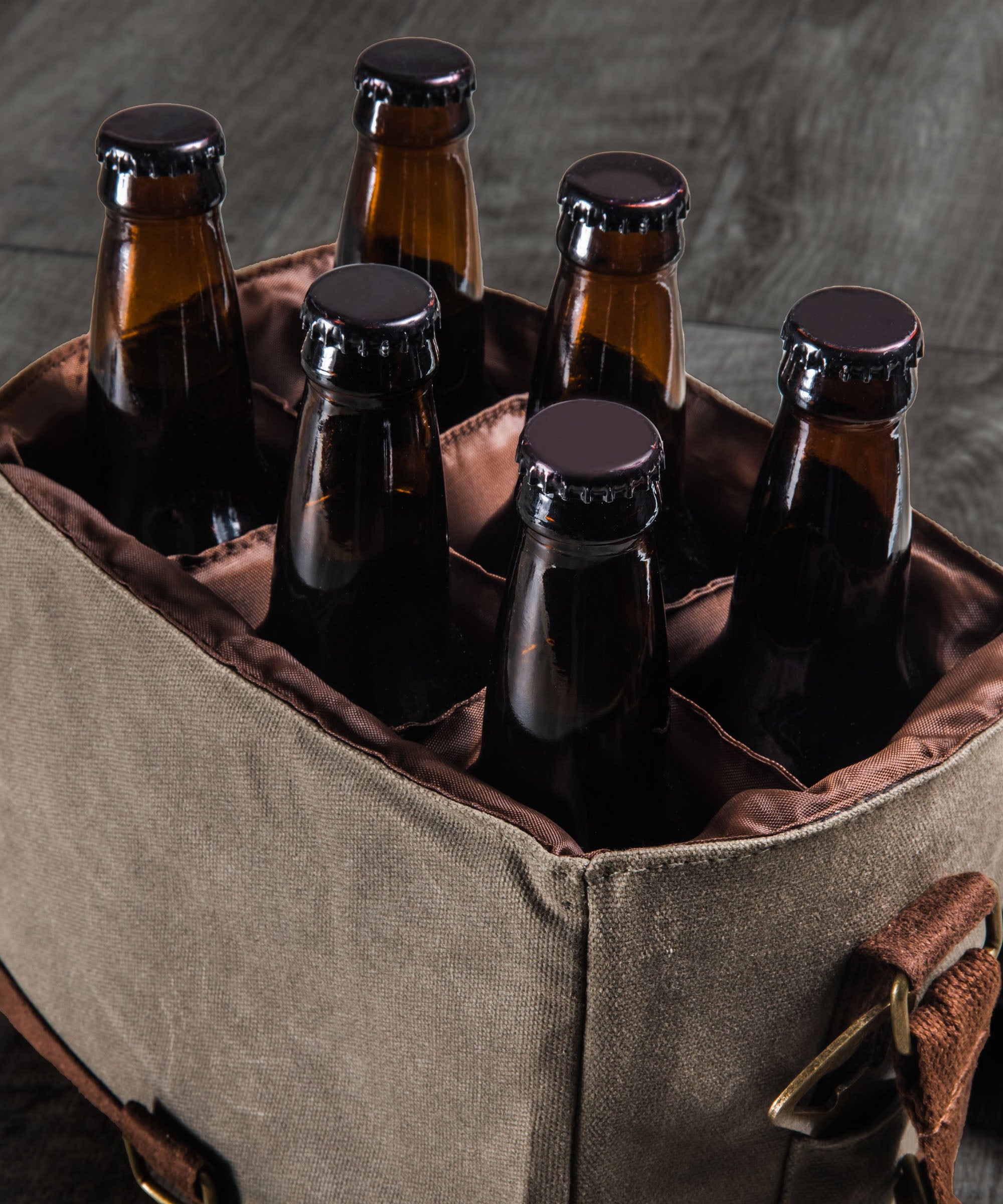 Beer Caddy Cooler Tote with Opener