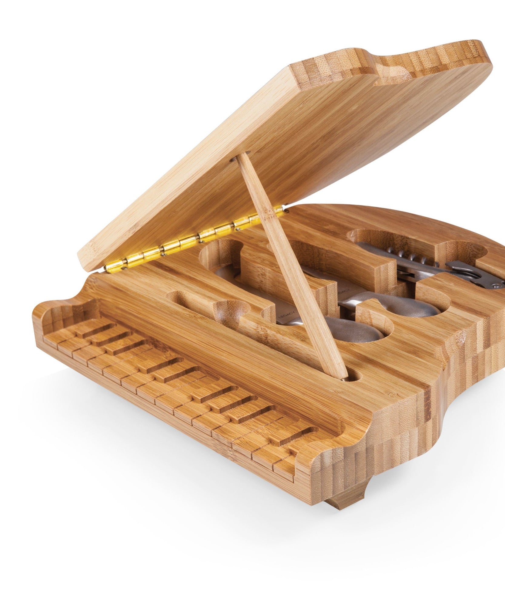 Piano Cheese Cutting Board & Tools Set
