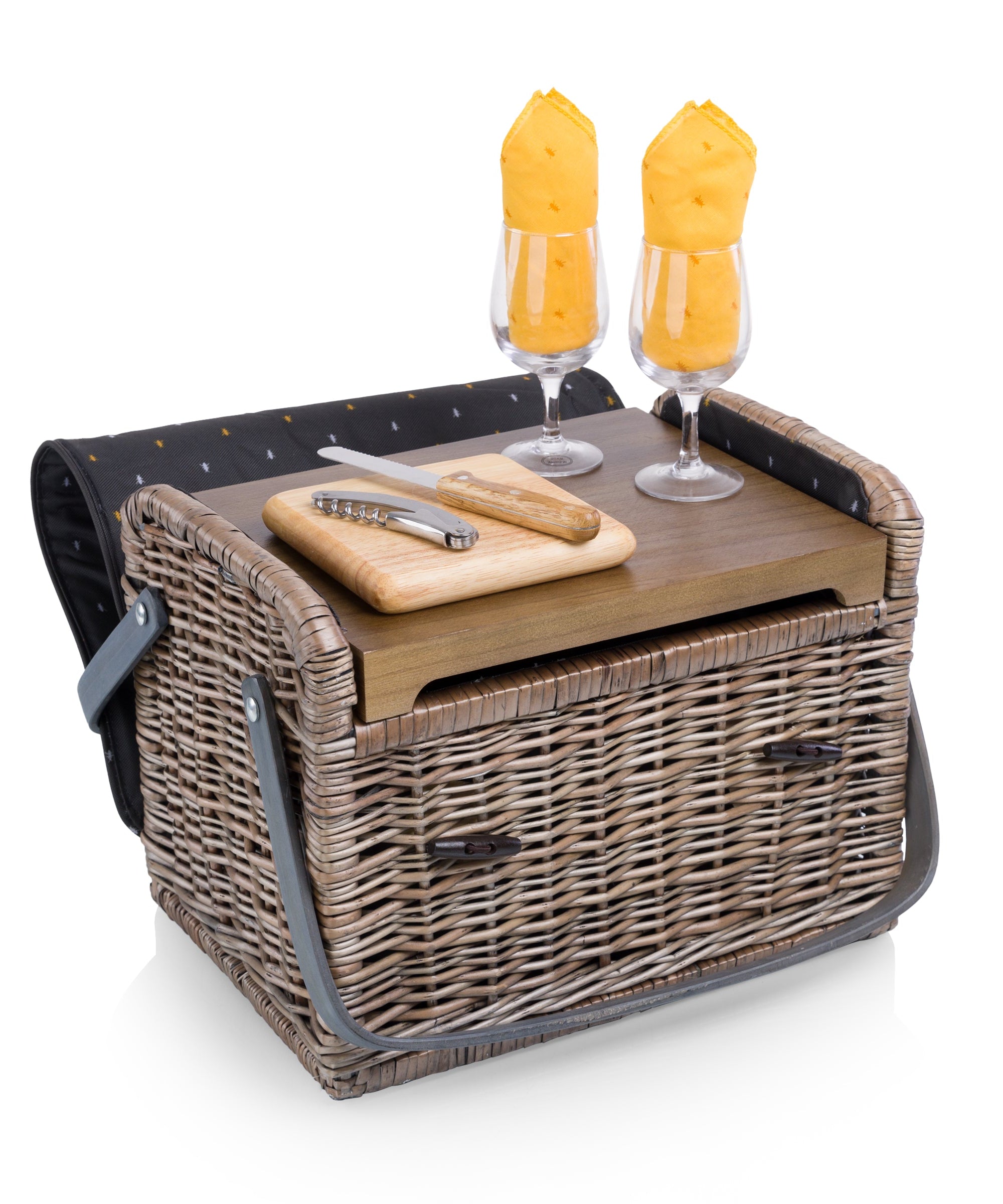 Kabrio Wine & Cheese Picnic Basket