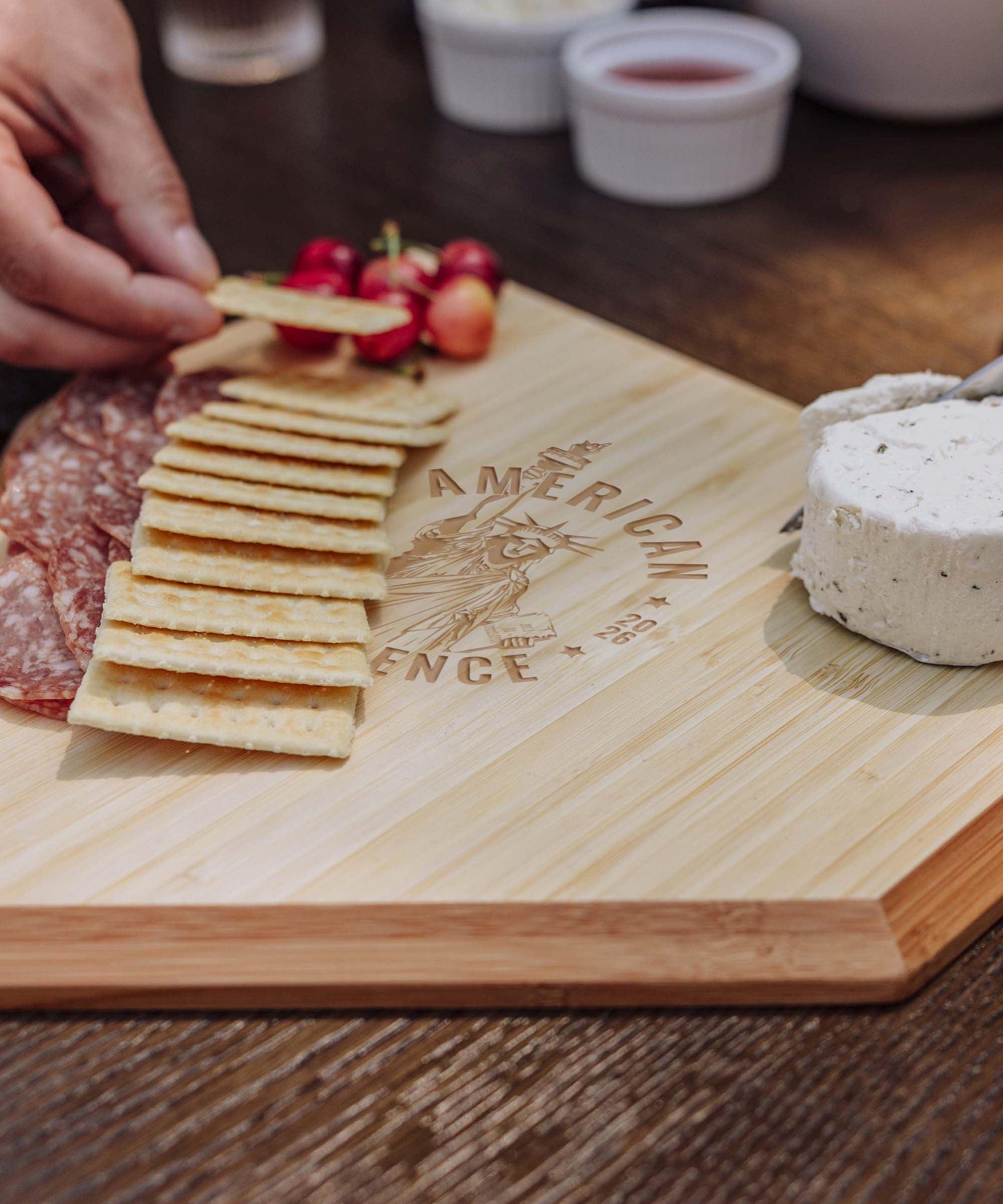 America250 - Home Plate Serving Board