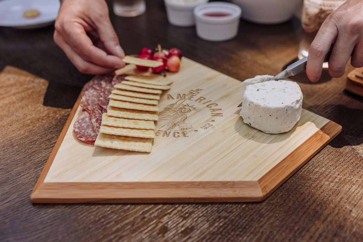 America250 - Home Plate Serving Board - Grazingbelles