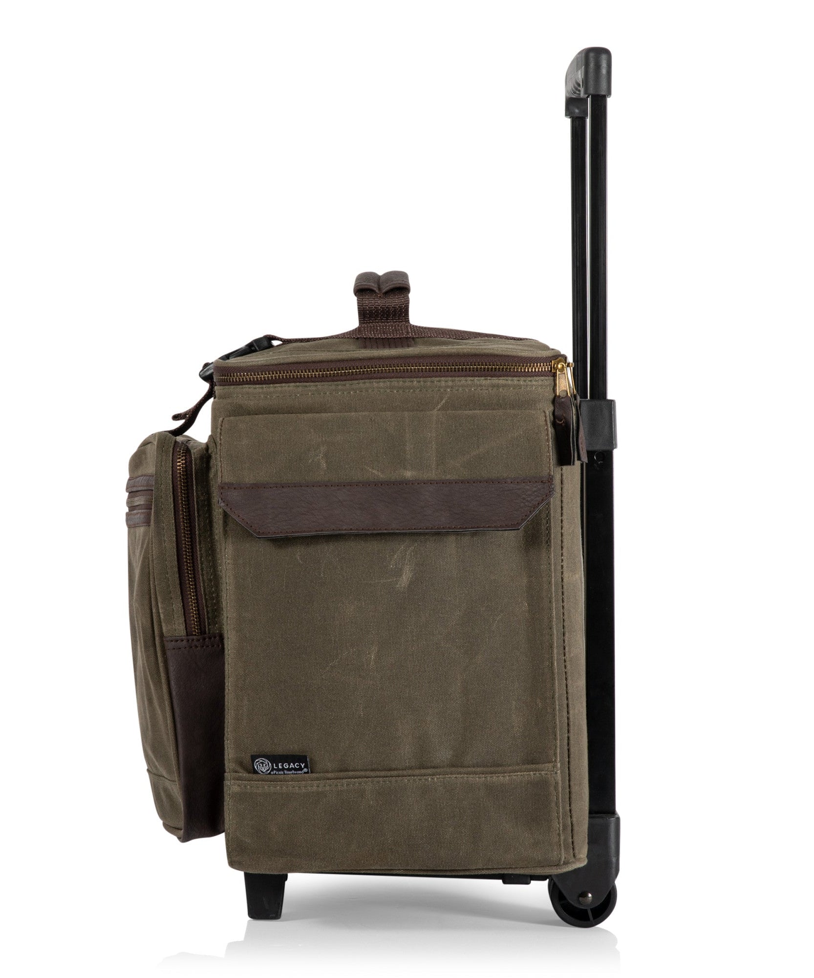 Somm 12 Bottle Insulated Wine Bag with Rolling Cart