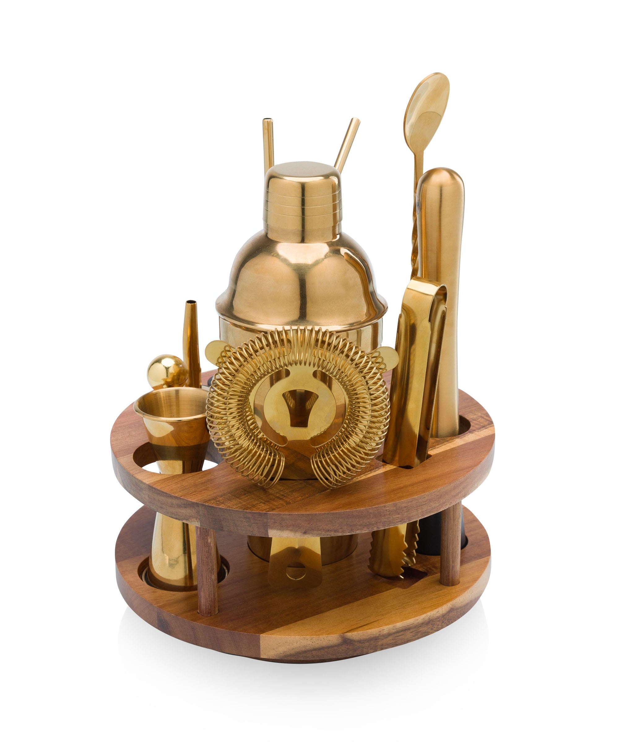 Carousel Lazy Susan Bar Set