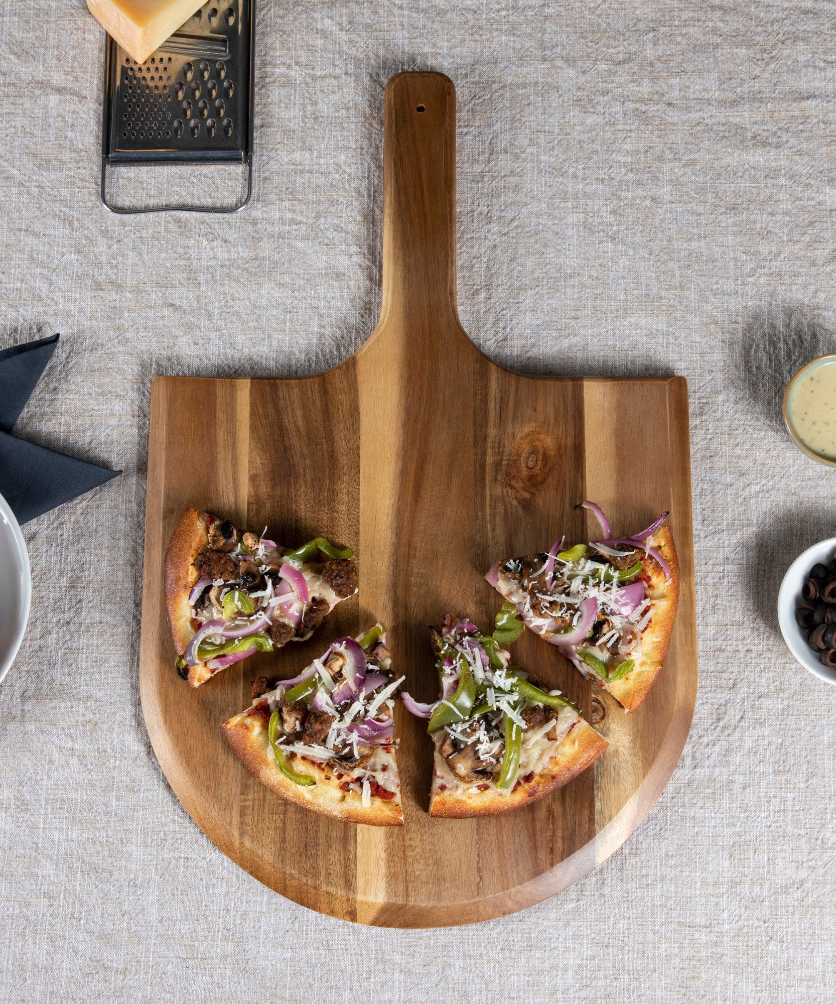 Acacia Pizza Peel Serving Paddle