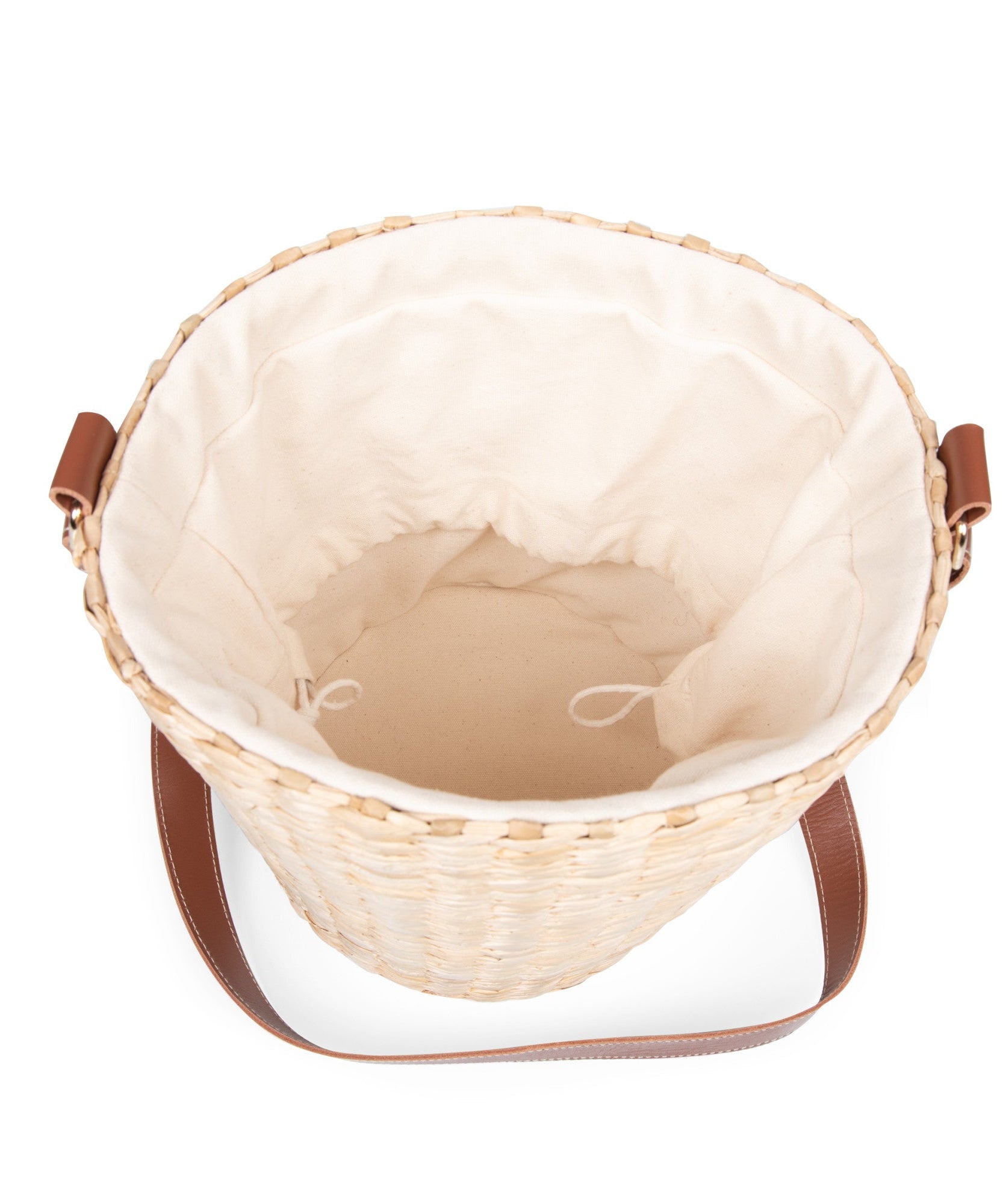 Palermo - Rush Insulated Bucket Tote with Leather Straps