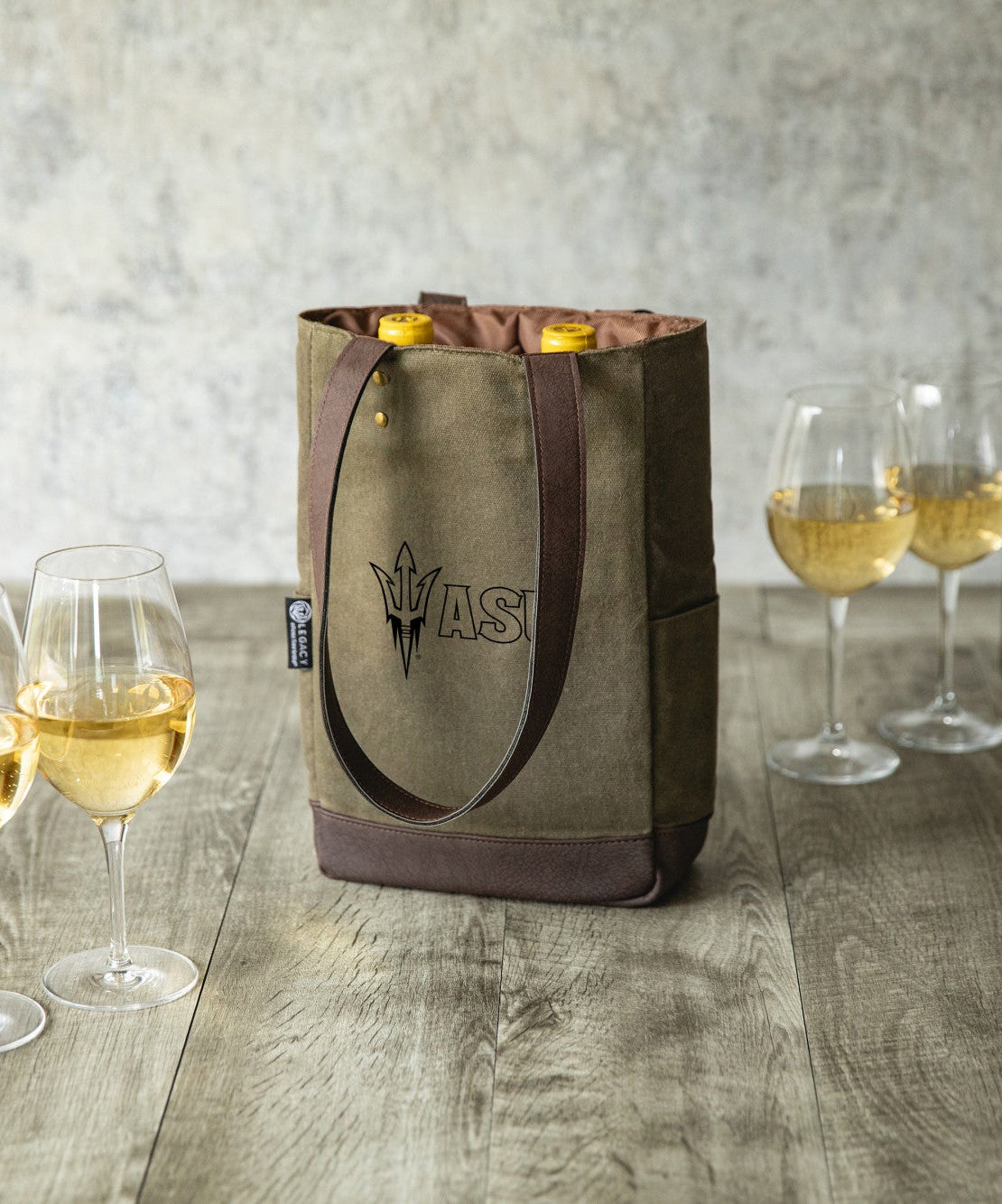 Arizona State Sun Devils - 2 Bottle Insulated Wine Cooler Bag