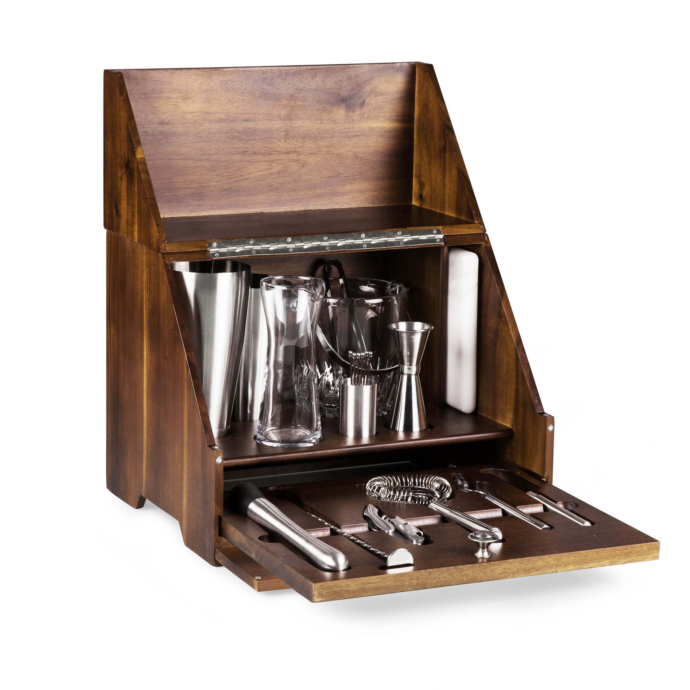 Arizona Cardinals - Madison Acacia Tabletop Bar Set