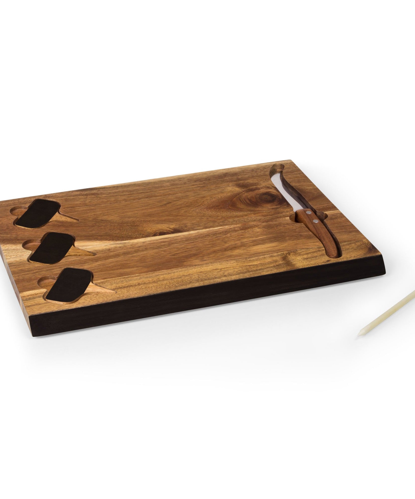 Delio Acacia Cheese Cutting Board & Tools Set
