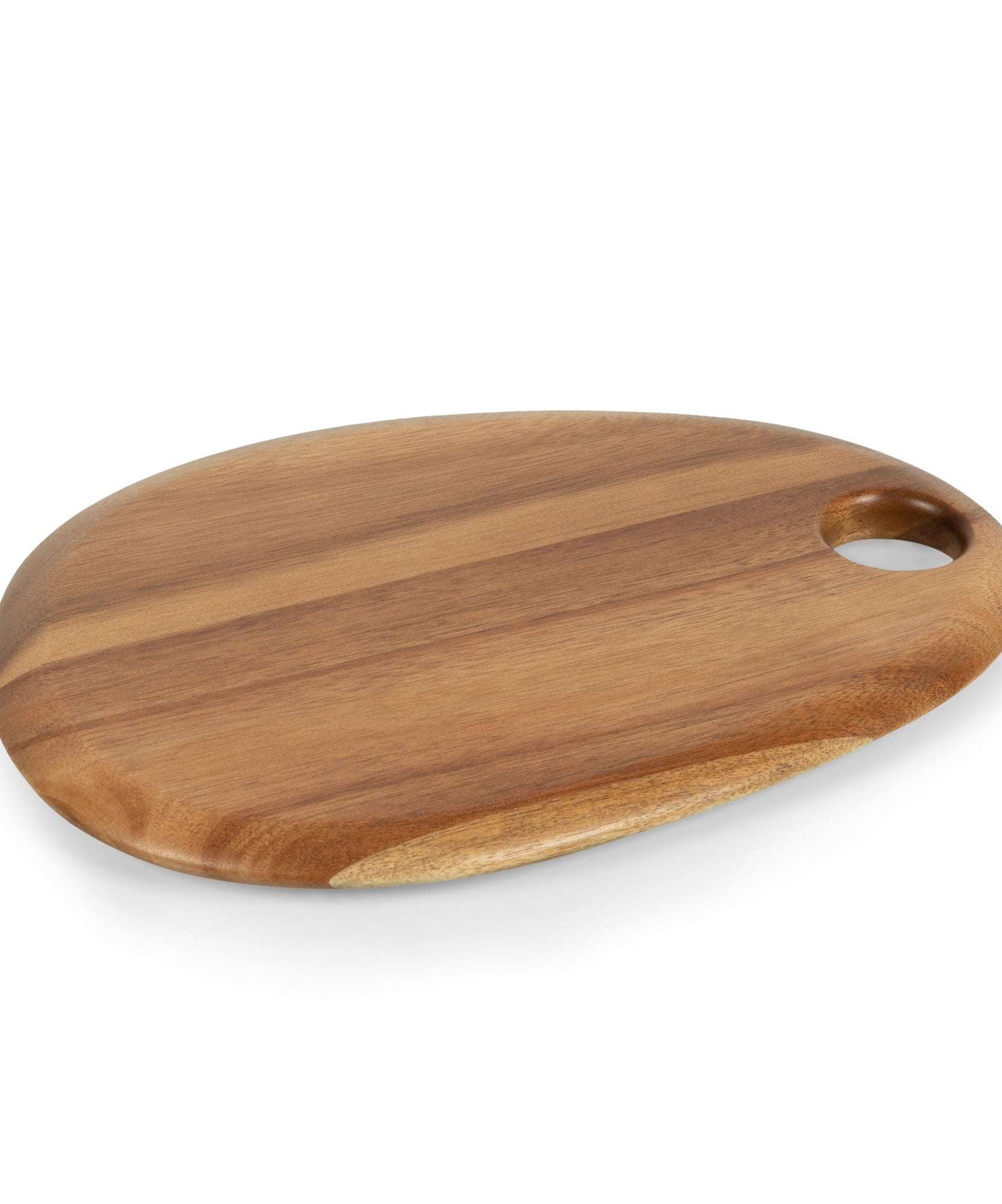 Pebble Shaped Acacia Serving Board 12" x 9"