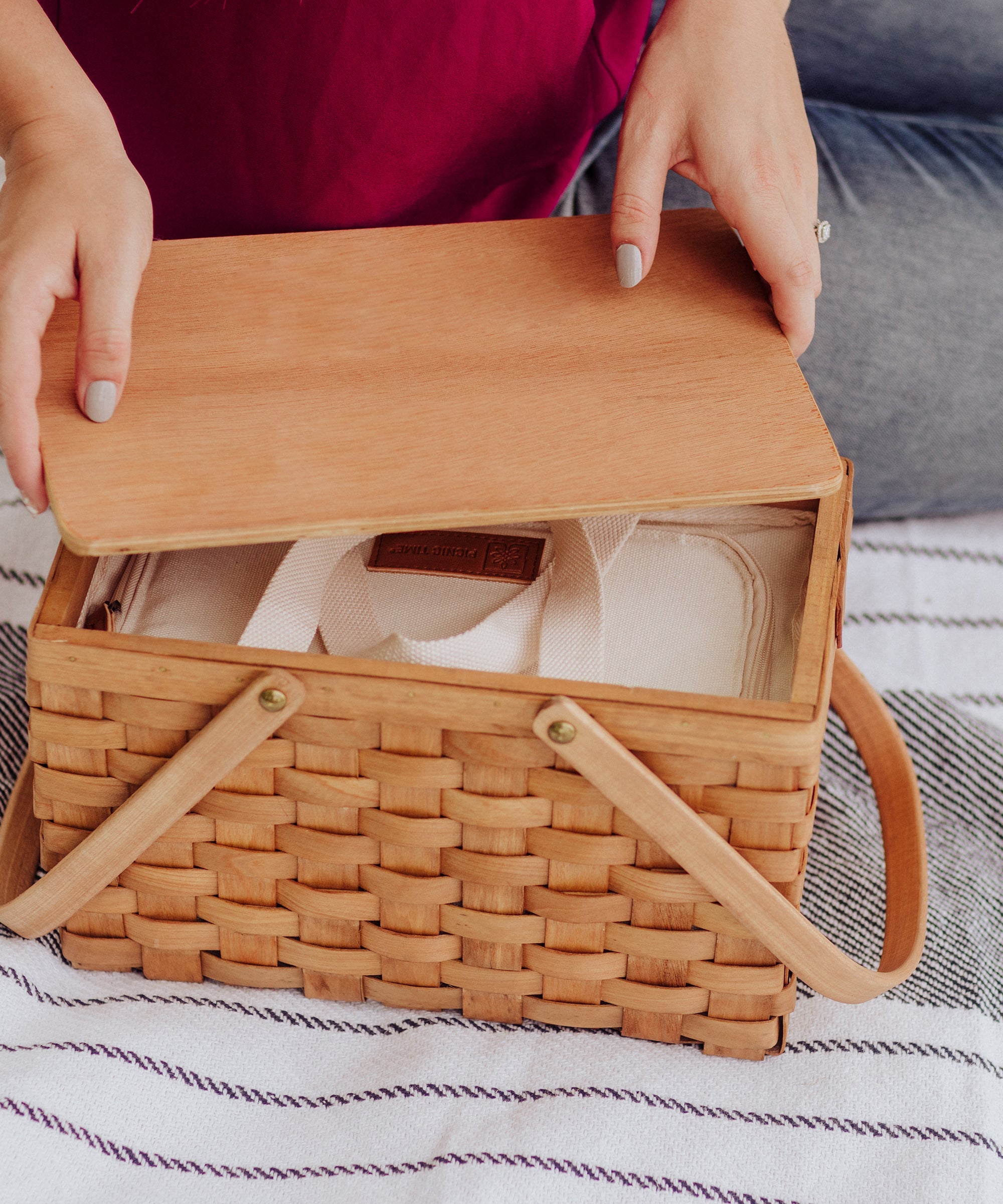 Poppy Personal Picnic Basket