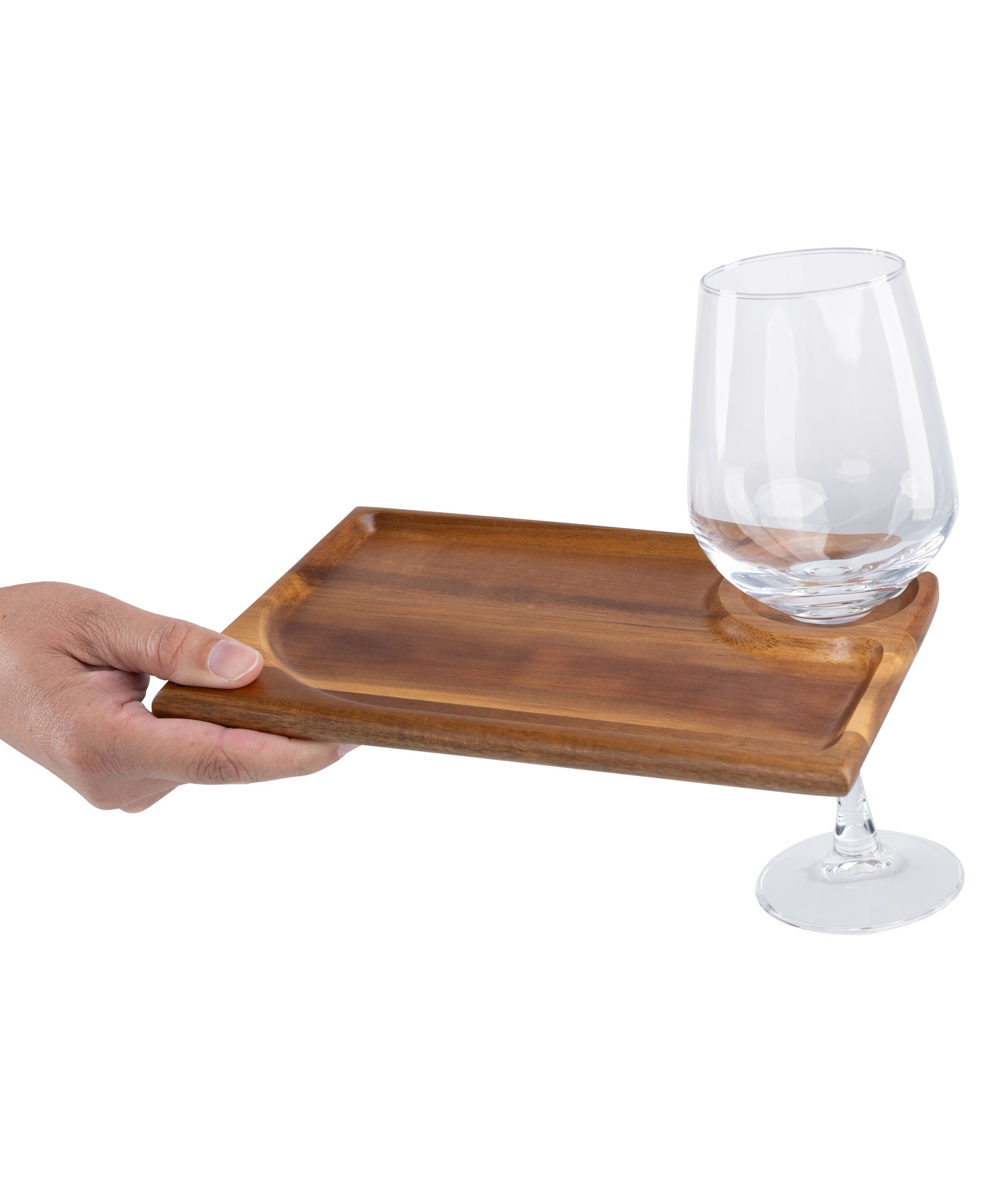 Rectangle Wine Appetizer Plate Set of 4