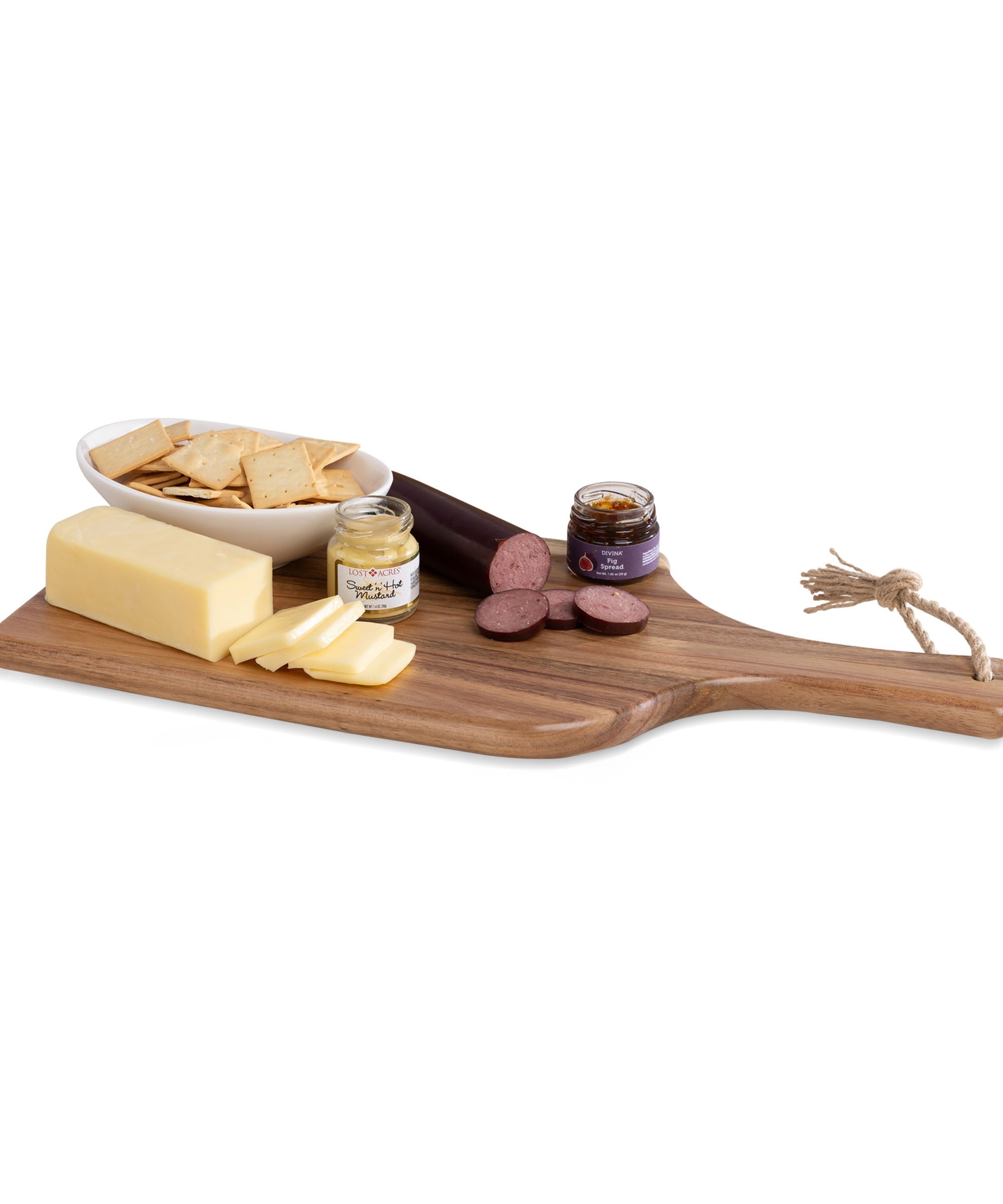 Artisan 18" Charcuterie Board with Gourmet Gift Pack