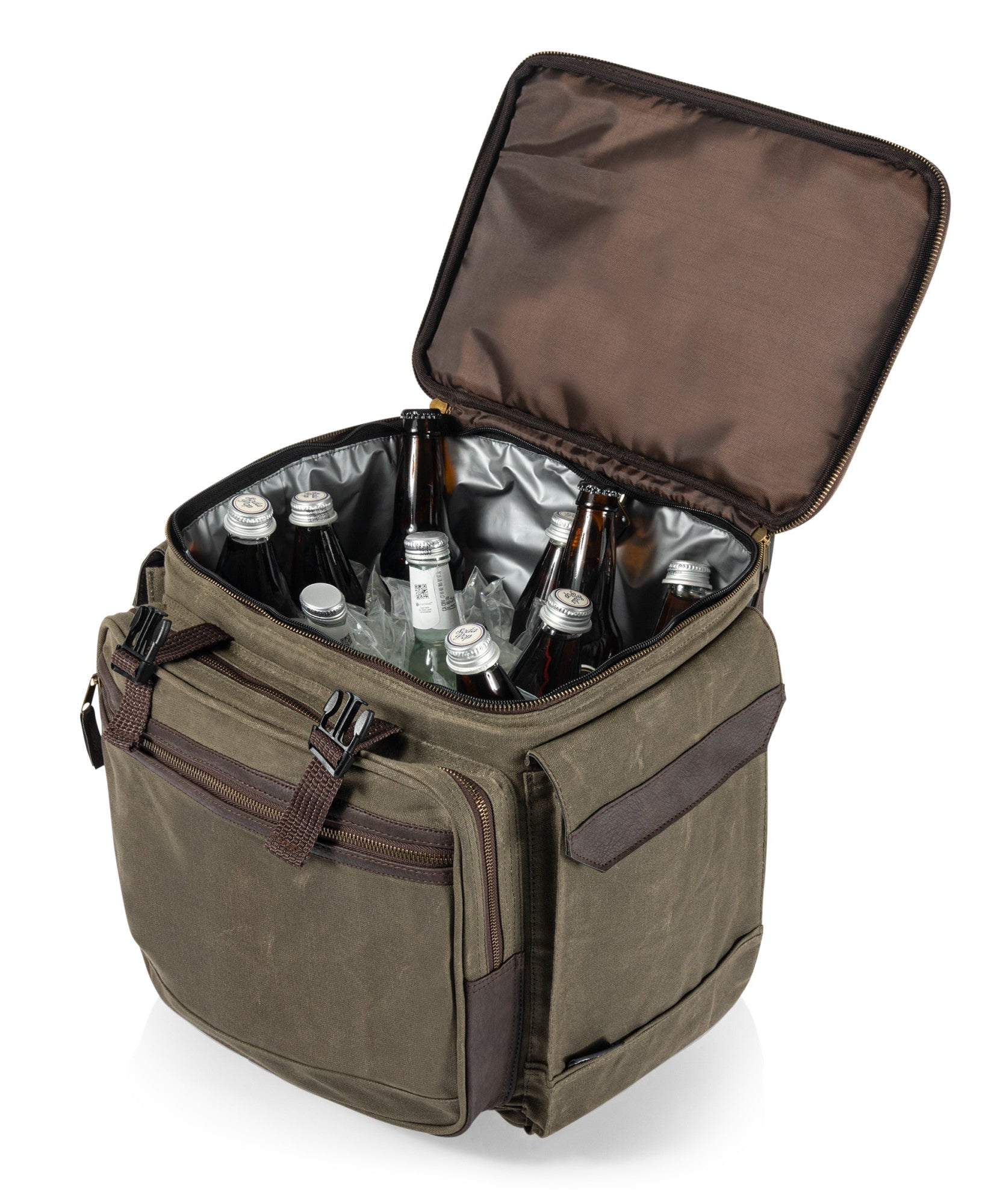 Somm 12 Bottle Insulated Wine Bag with Rolling Cart