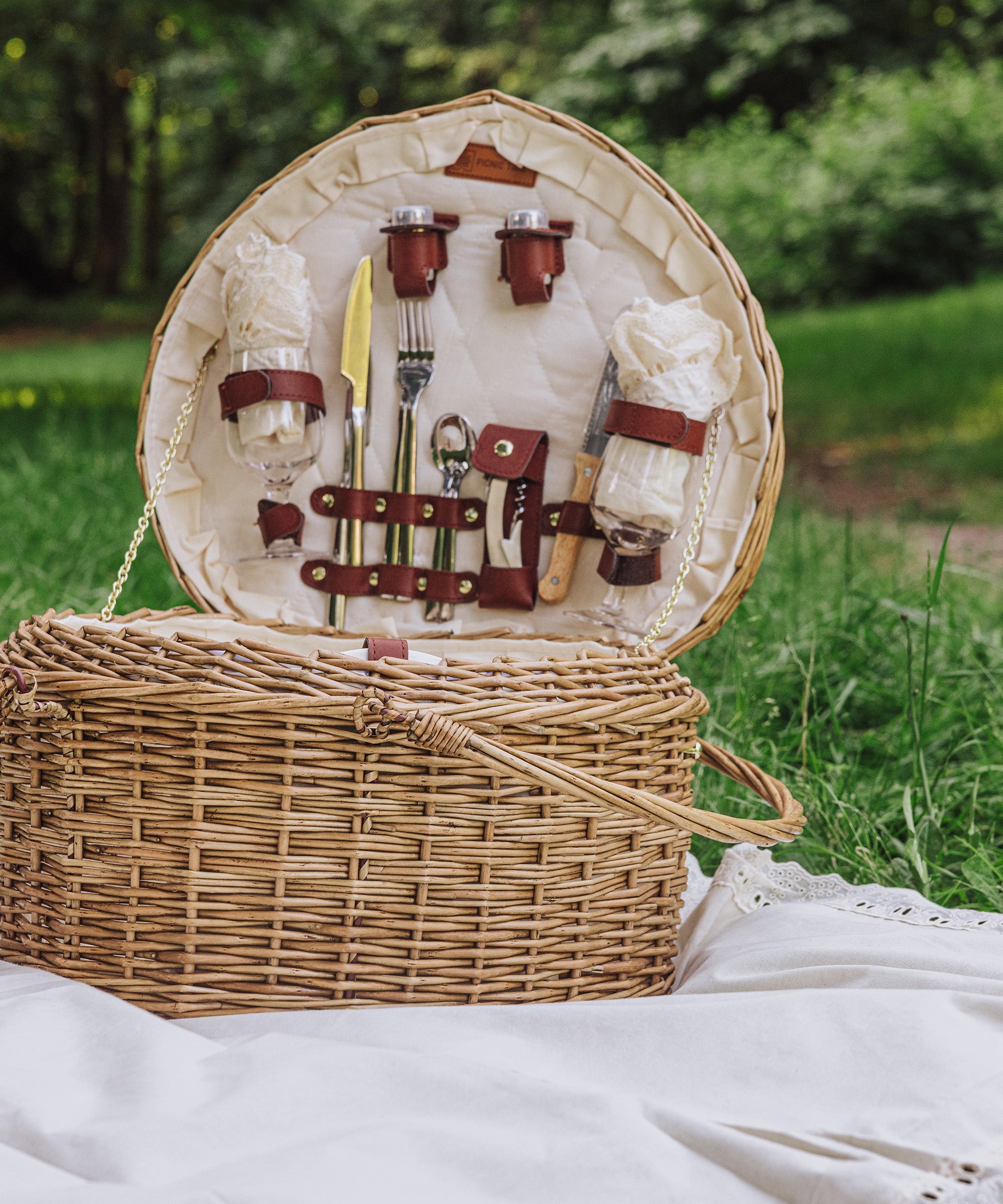 Heart Picnic Basket