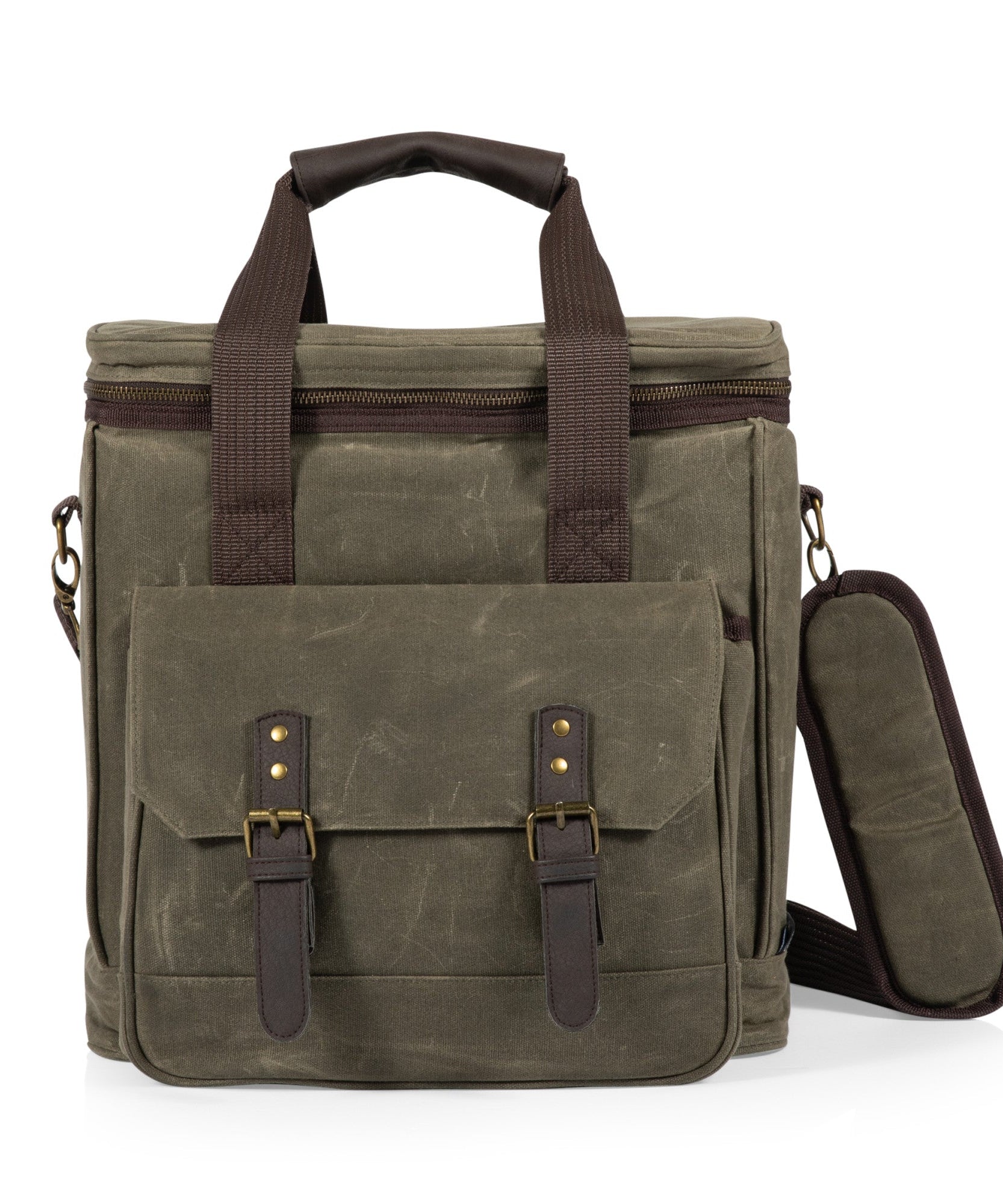 Weekender 6 Bottle Insulated Wine Bag with Trolley