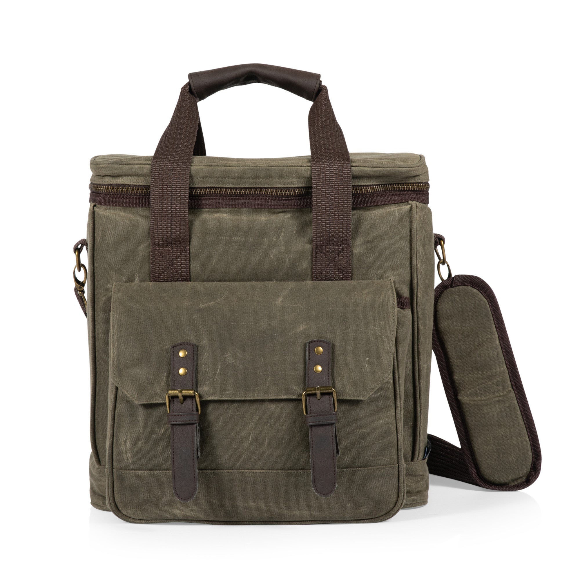 Weekender 6 Bottle Insulated Wine Bag with Trolley