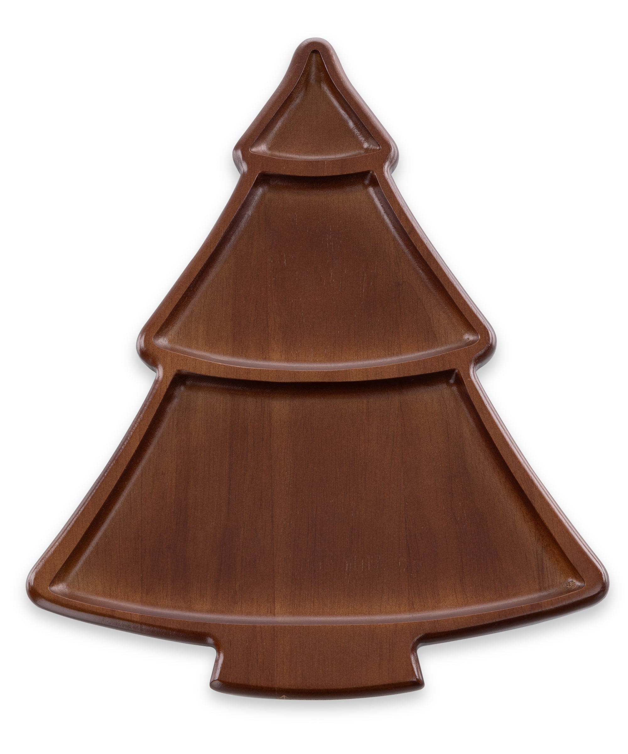 Christmas Tree Sectioned Serving Tray