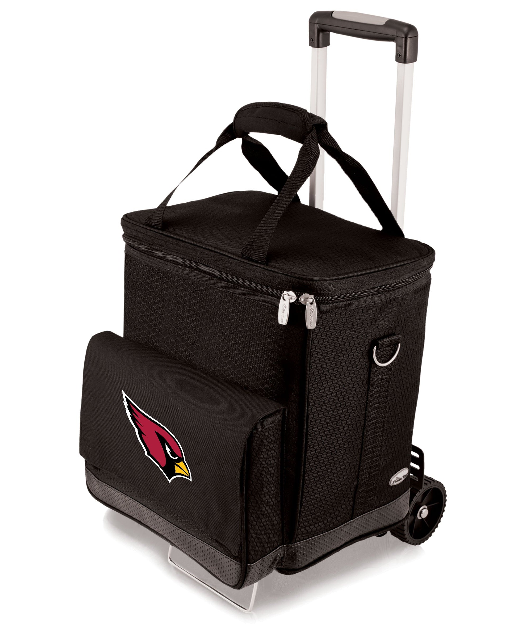 Arizona Cardinals - Cellar 6-Bottle Wine Carrier & Cooler Tote with Trolley