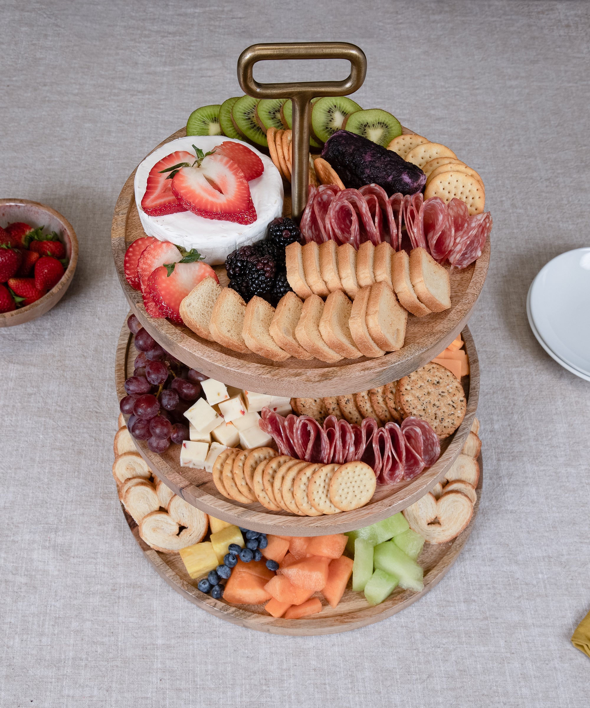 Tapas 3 Tier Serving Tray