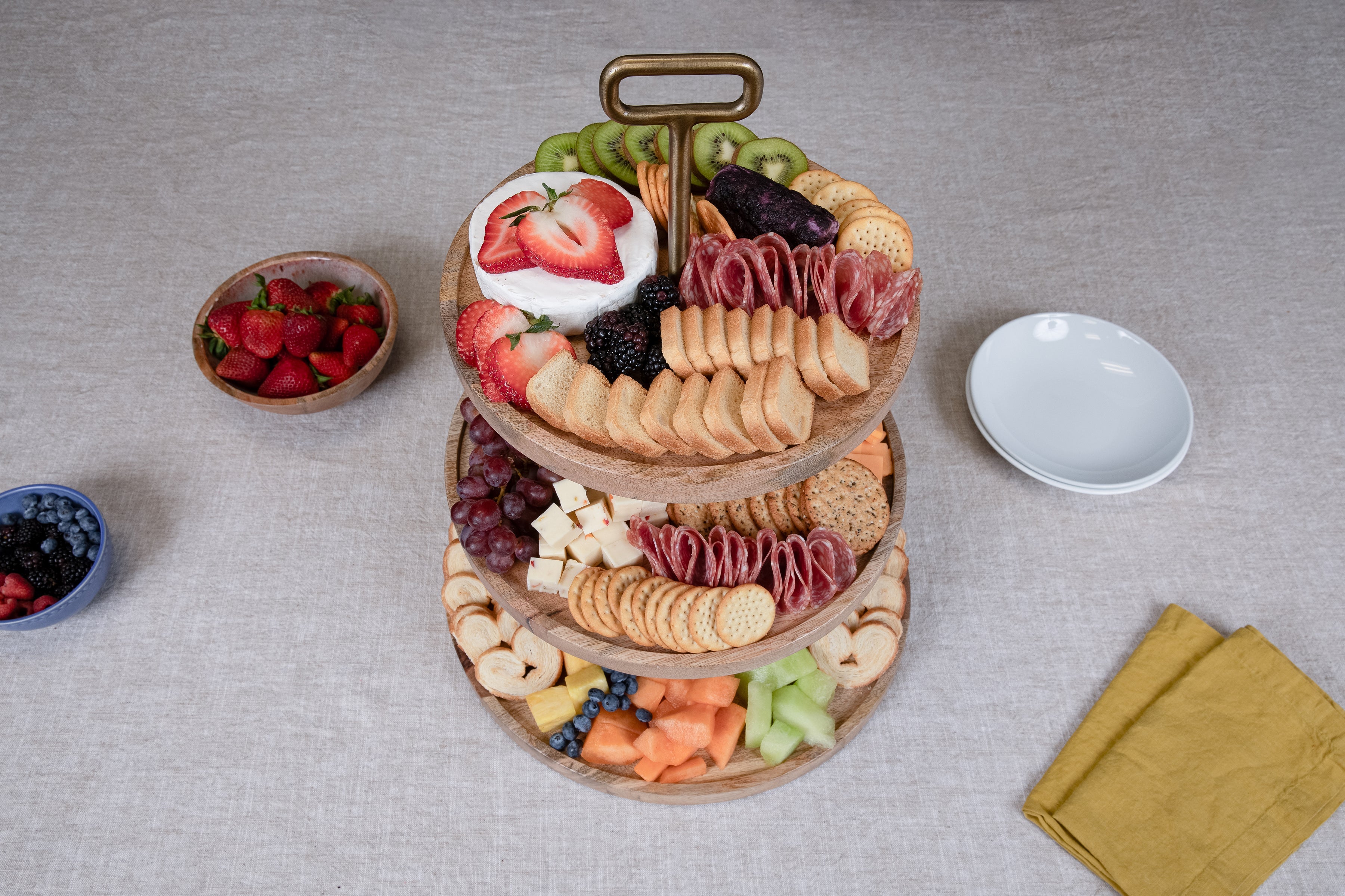 Tapas 3 Tier Serving Tray