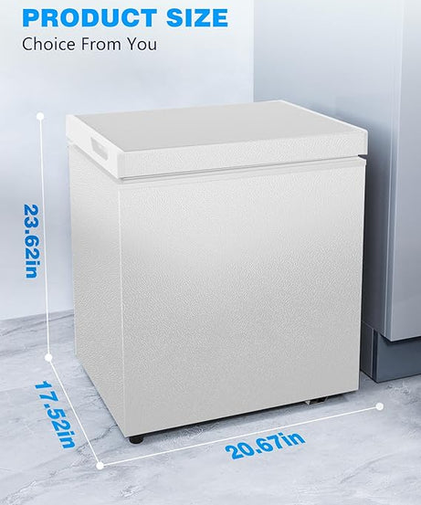 Chest Freezer with Removable Basket