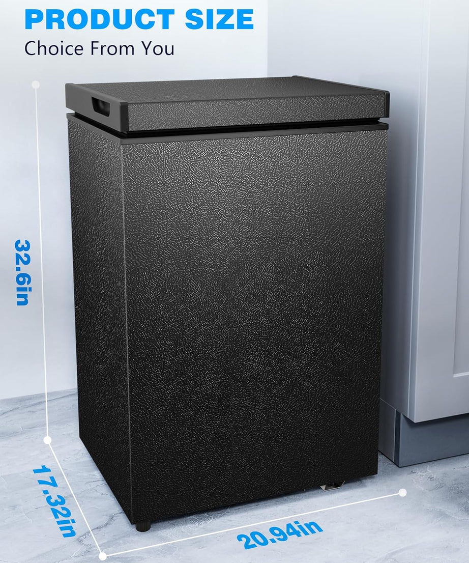 Chest Freezer with Removable Basket