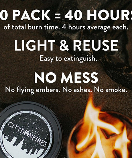 City Bonfire - 10 Pack