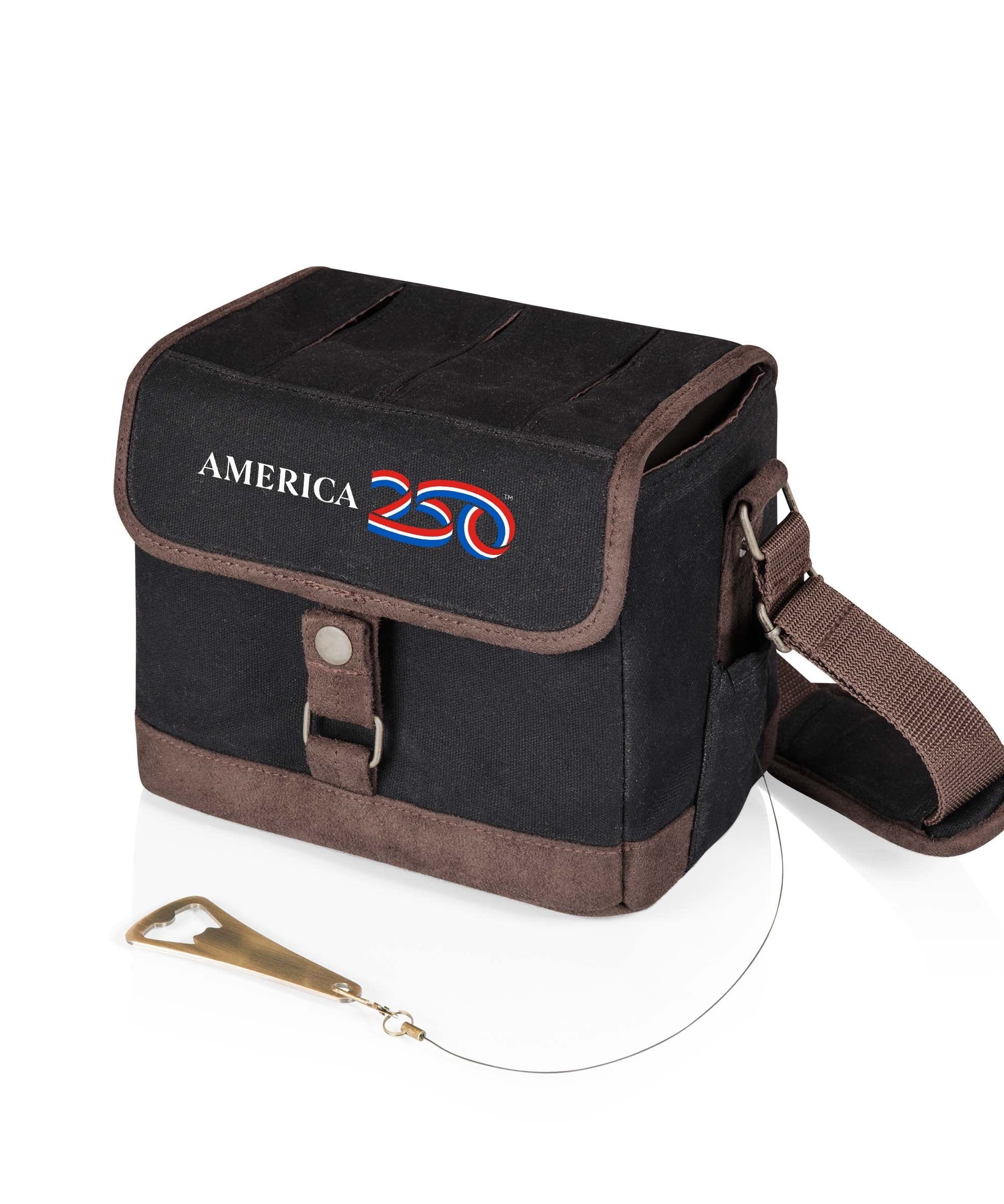 America250 - Beer Caddy Cooler Tote with Opener