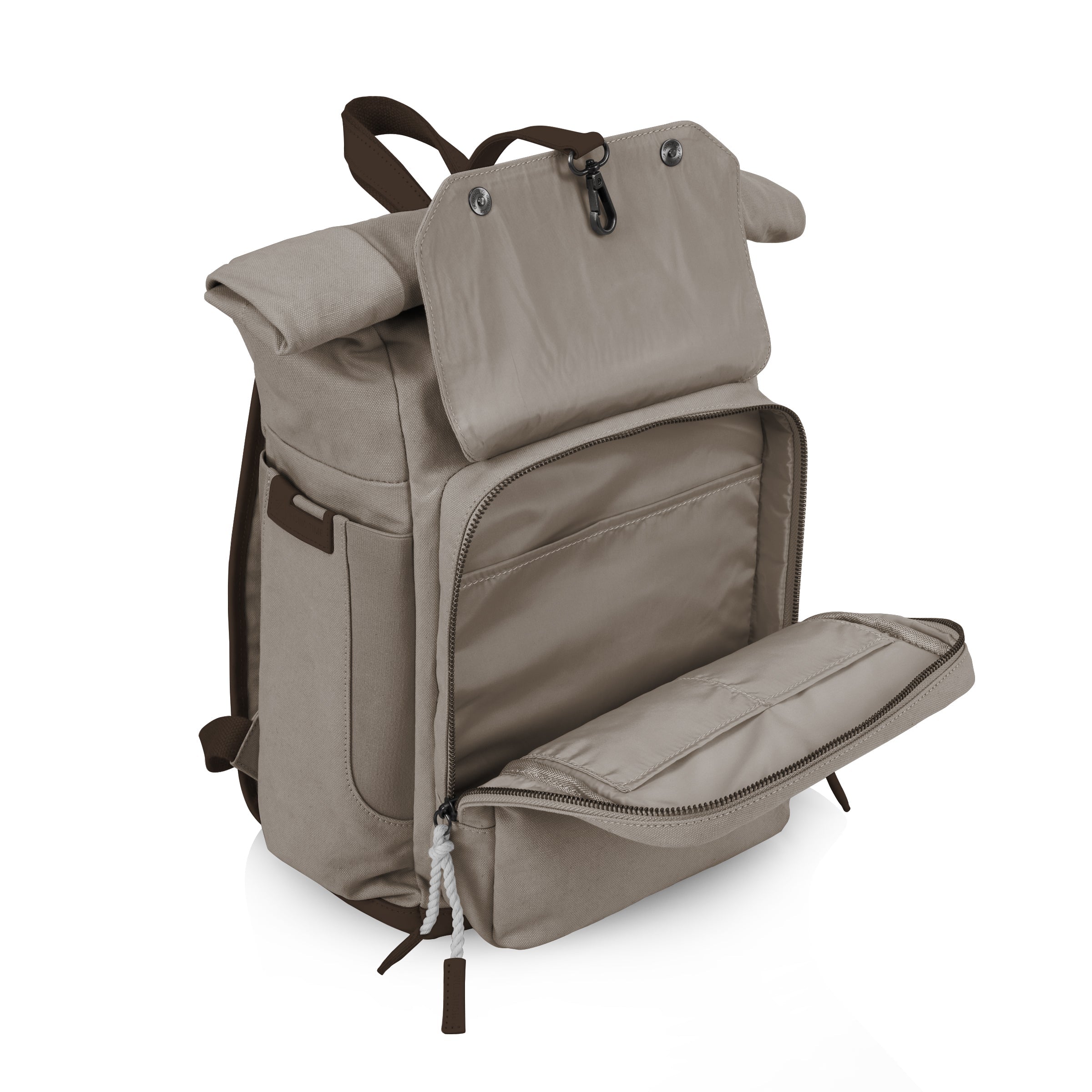 Carmel Roll Top Picnic Backpack Cooler