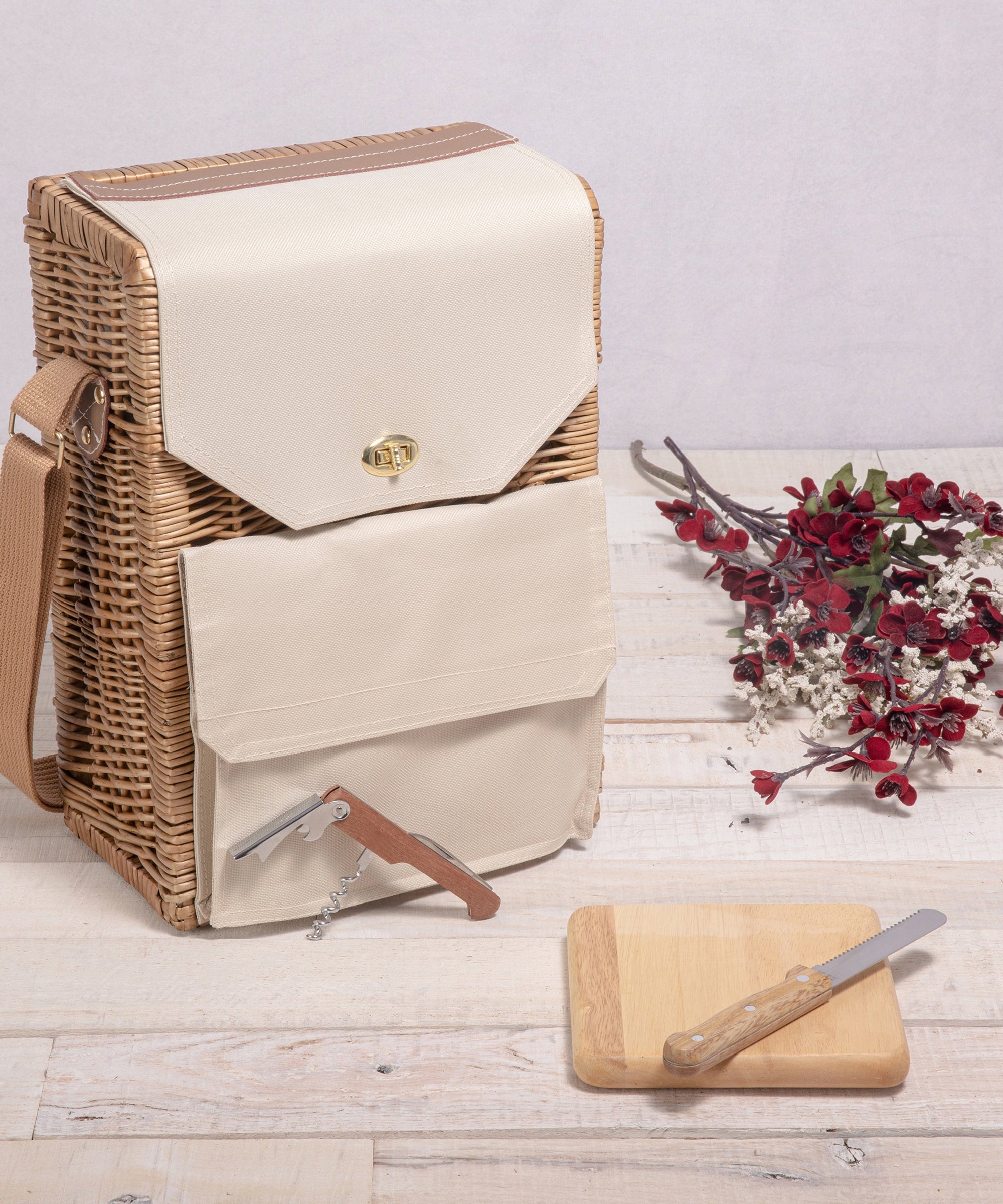 Corsica Wine & Cheese Picnic Basket