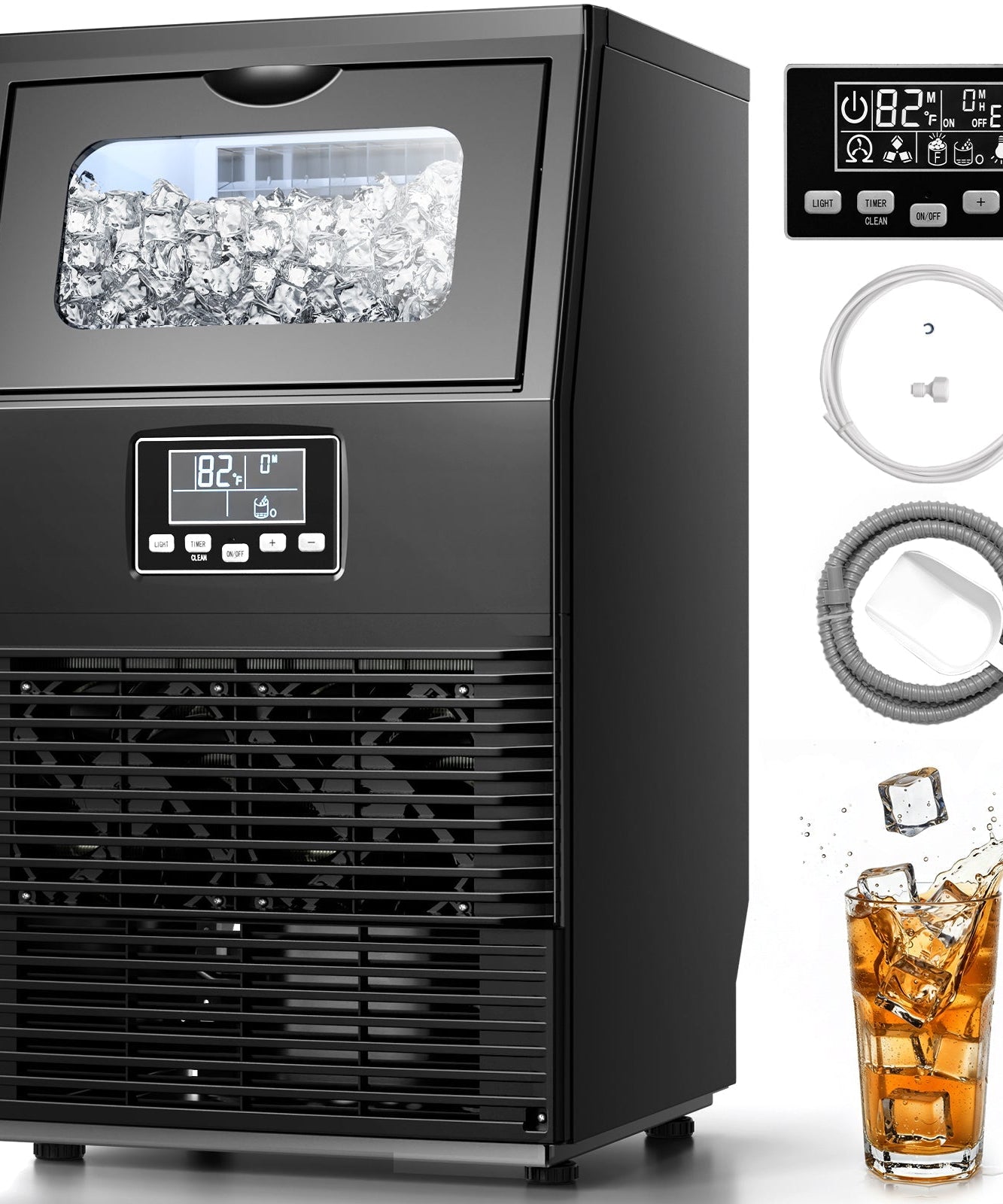 Commercial Ice Maker 80 lbs\66 lbs