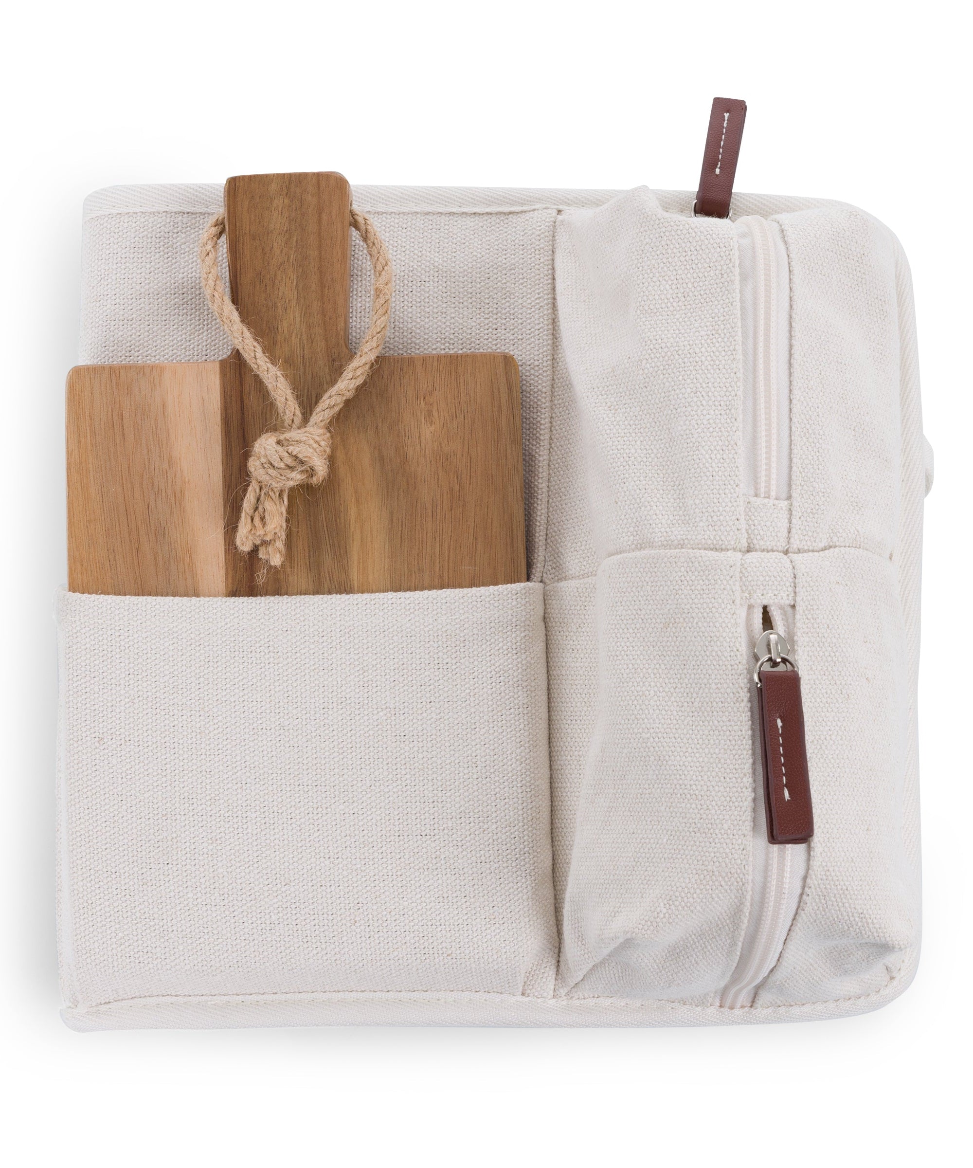 Terrabella Earth Friendly Handwoven Picnic Basket Set for 2