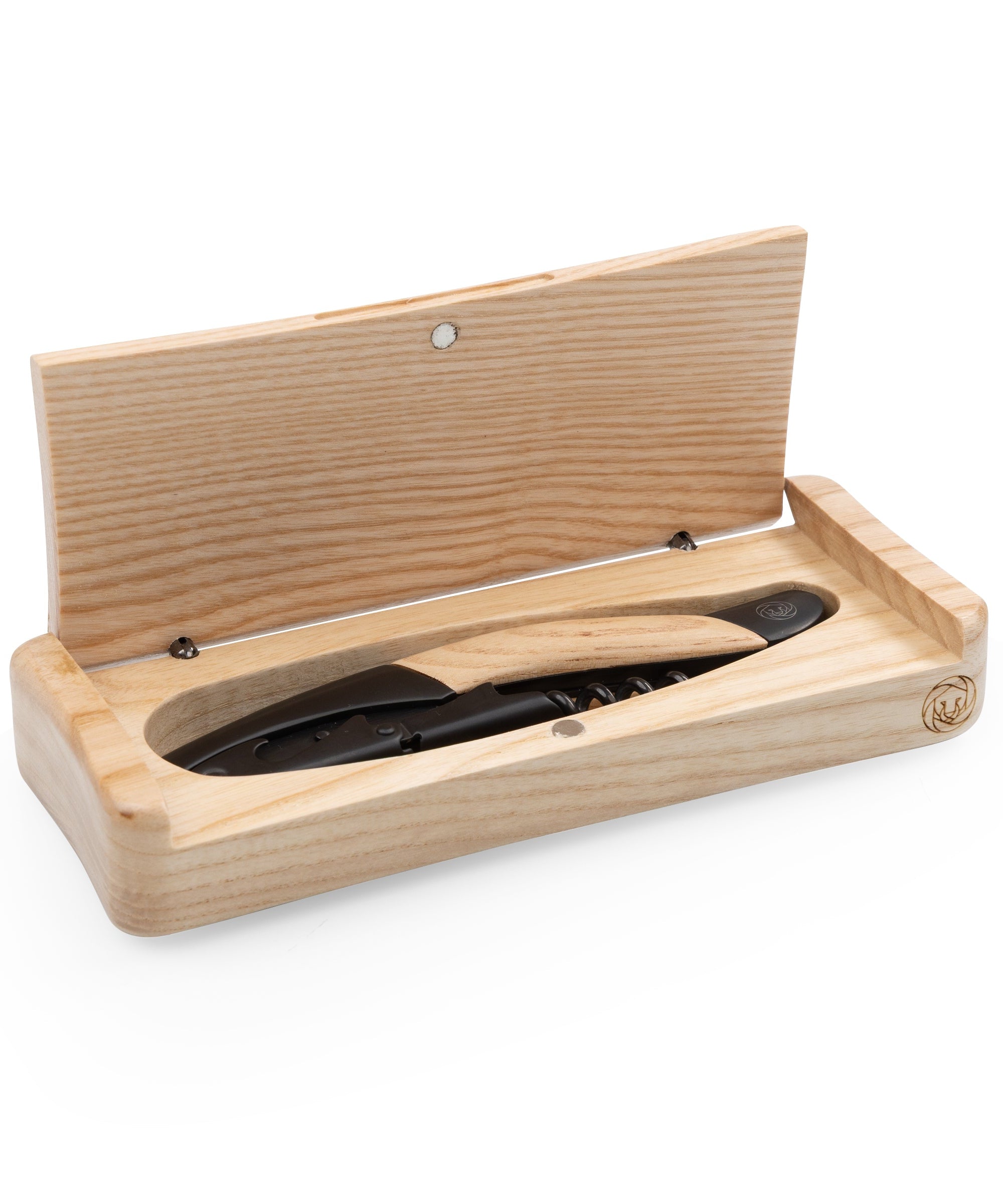 Barolo Waiter-style Corkscrew in Ashwood Box