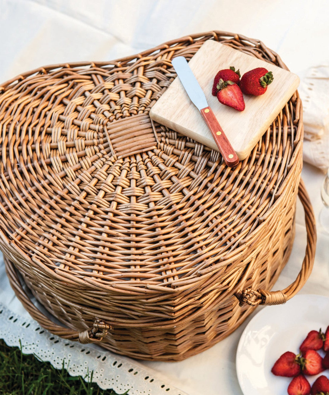 Heart Picnic Basket