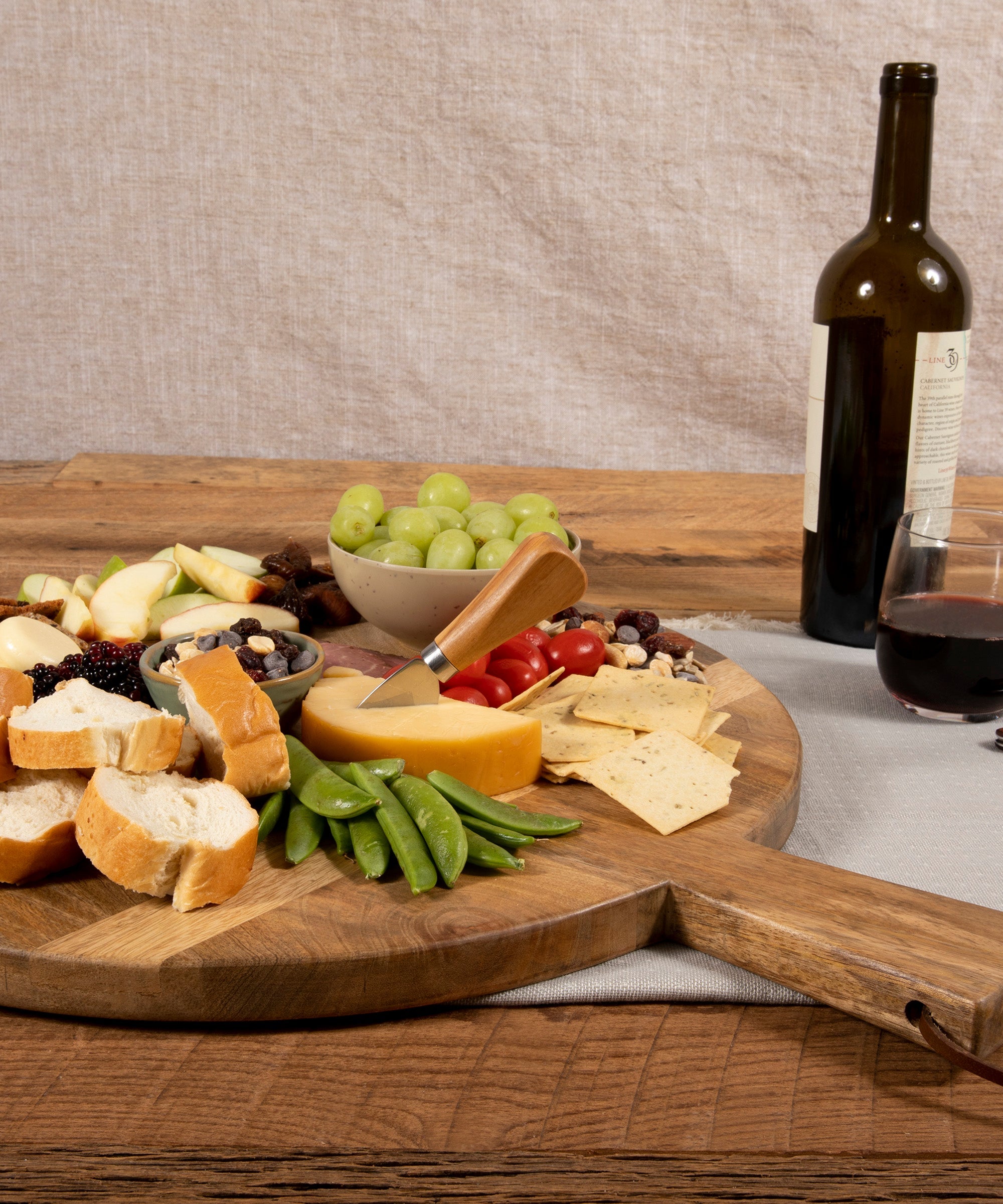 Ravi Round Charcuterie Board