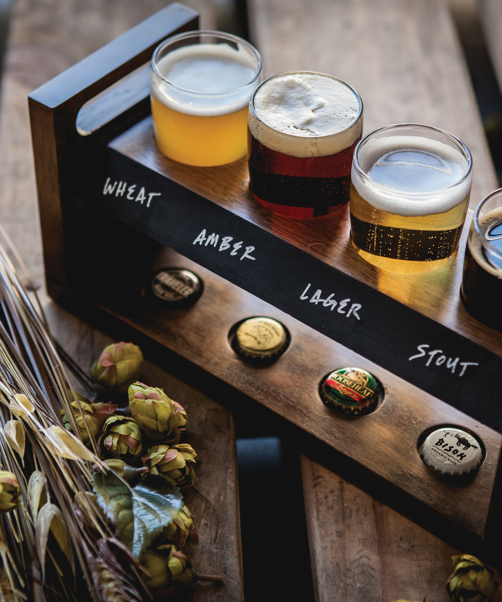 Craft Beer Flight Beverage Sampler