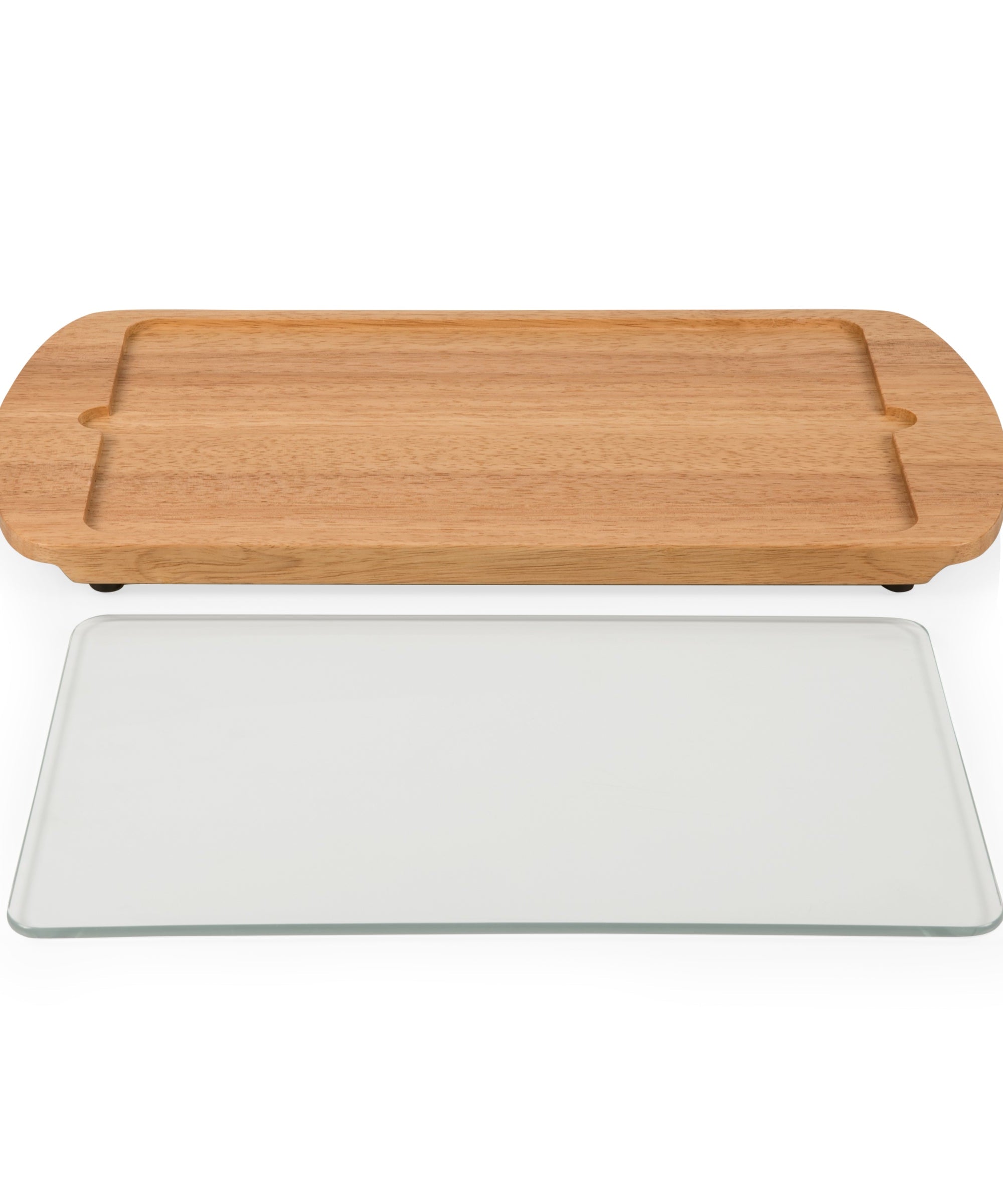 Billboard Glass Top Serving Tray