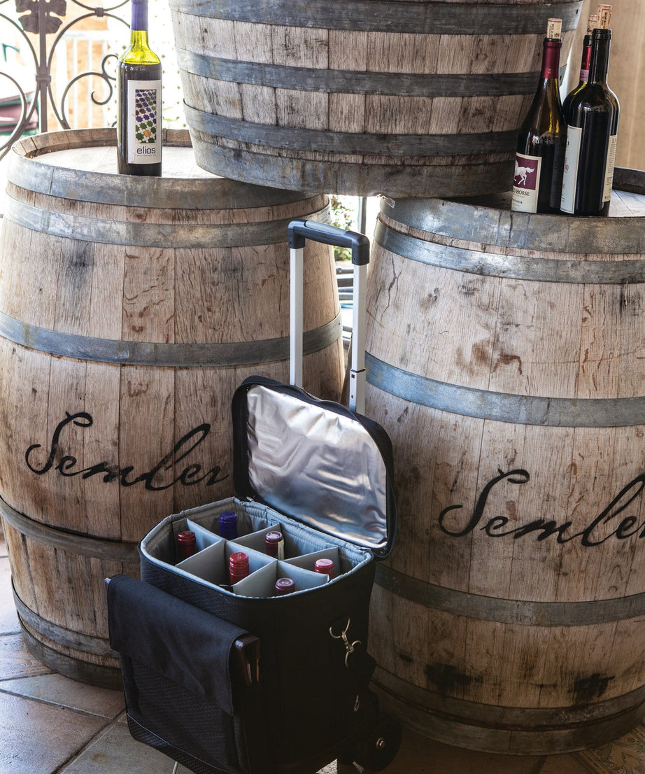 Cellar 6-Bottle Wine Carrier & Cooler Tote