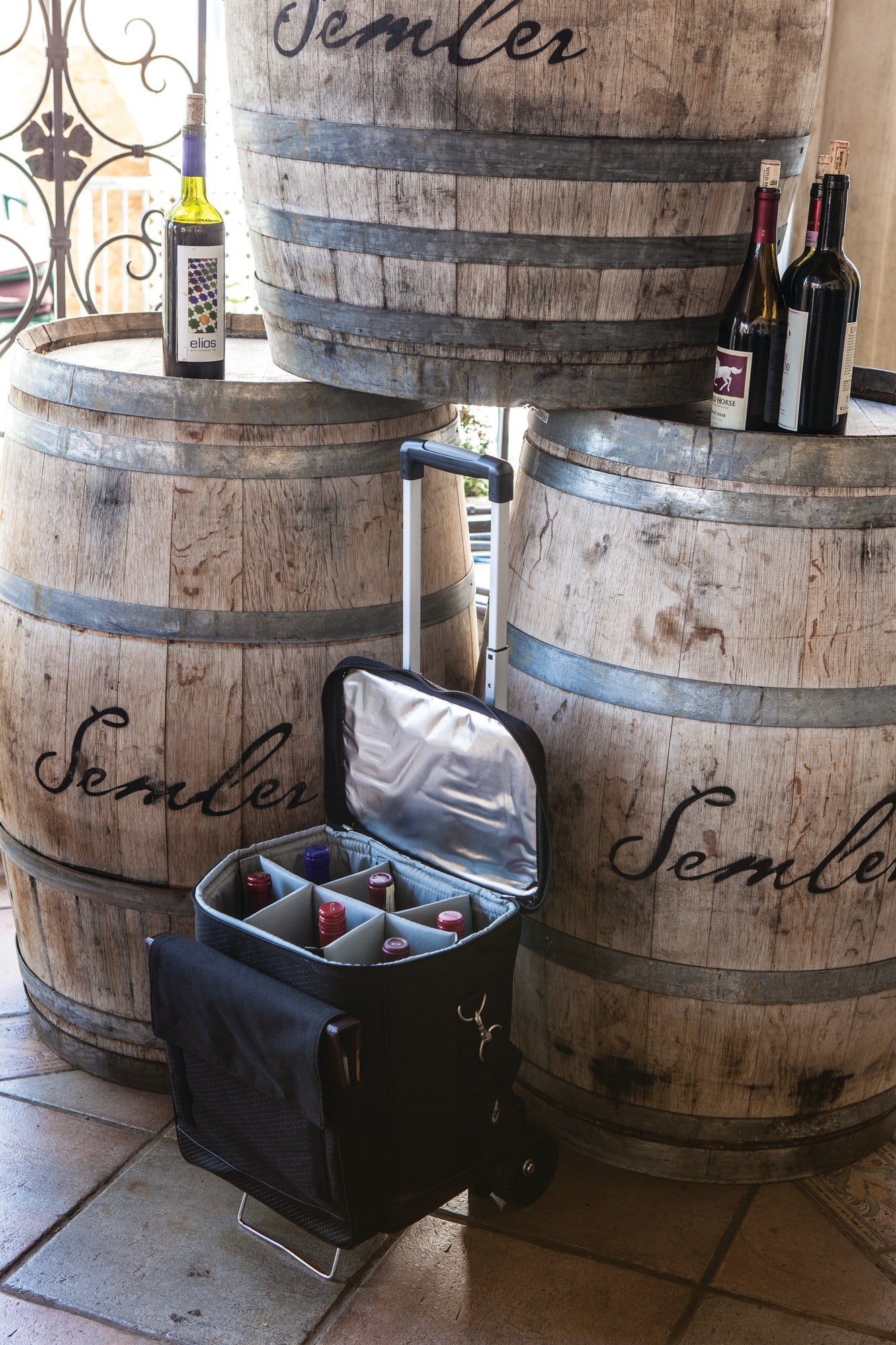 Cellar 6-Bottle Wine Carrier & Cooler Tote